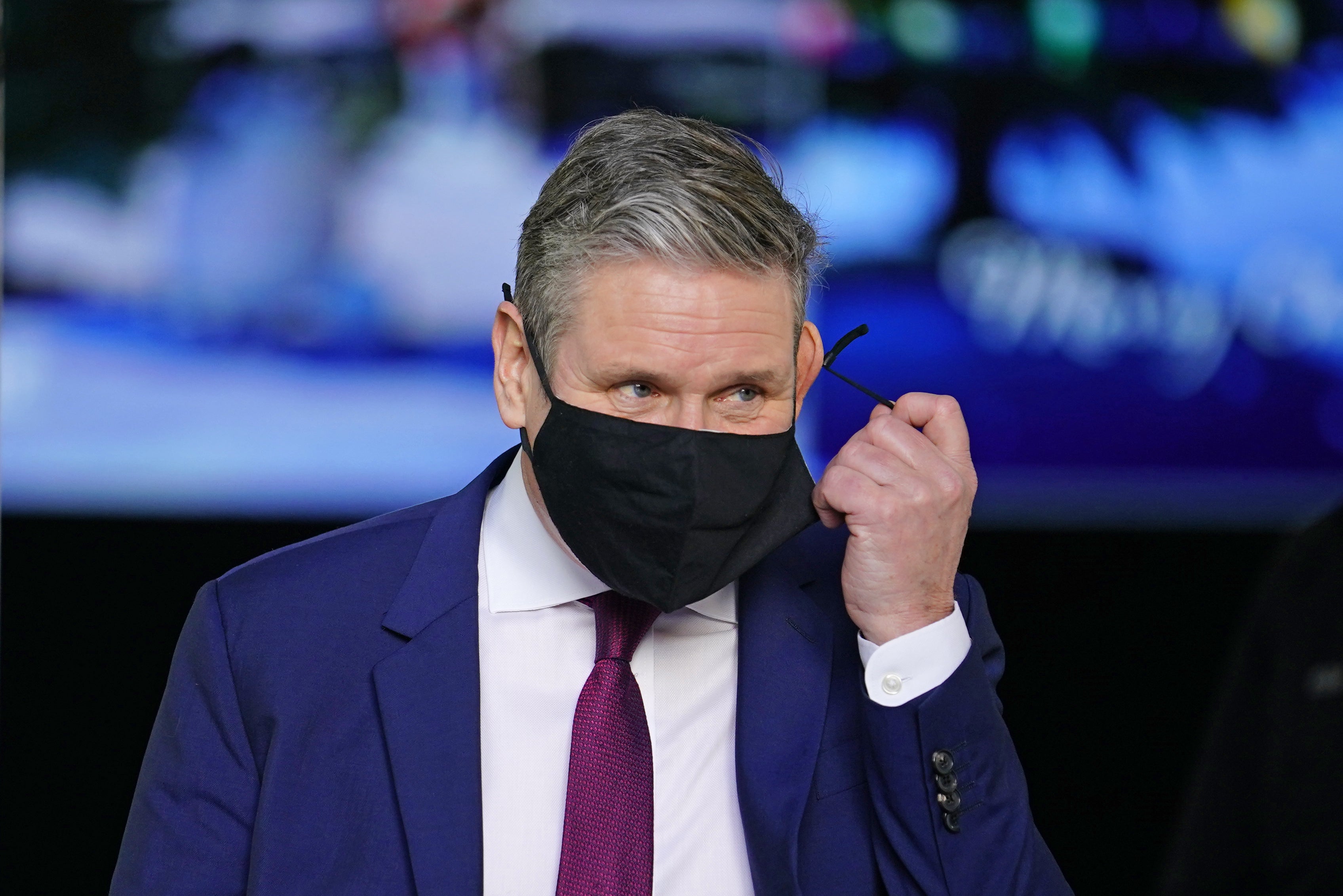 Labour Party leader Sir Keir Starmer said he will vote in favour of Plan B to support the NHS (Aaron Chown/PA)