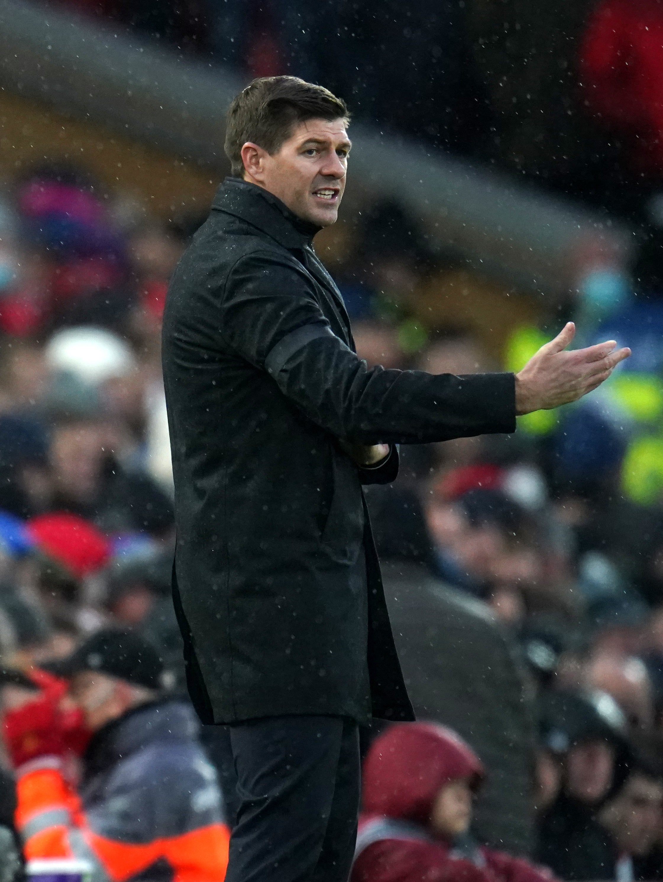 Aston Villa manager Steven Gerrard is confident the club can match his ambitions (Nick Potts/PA)