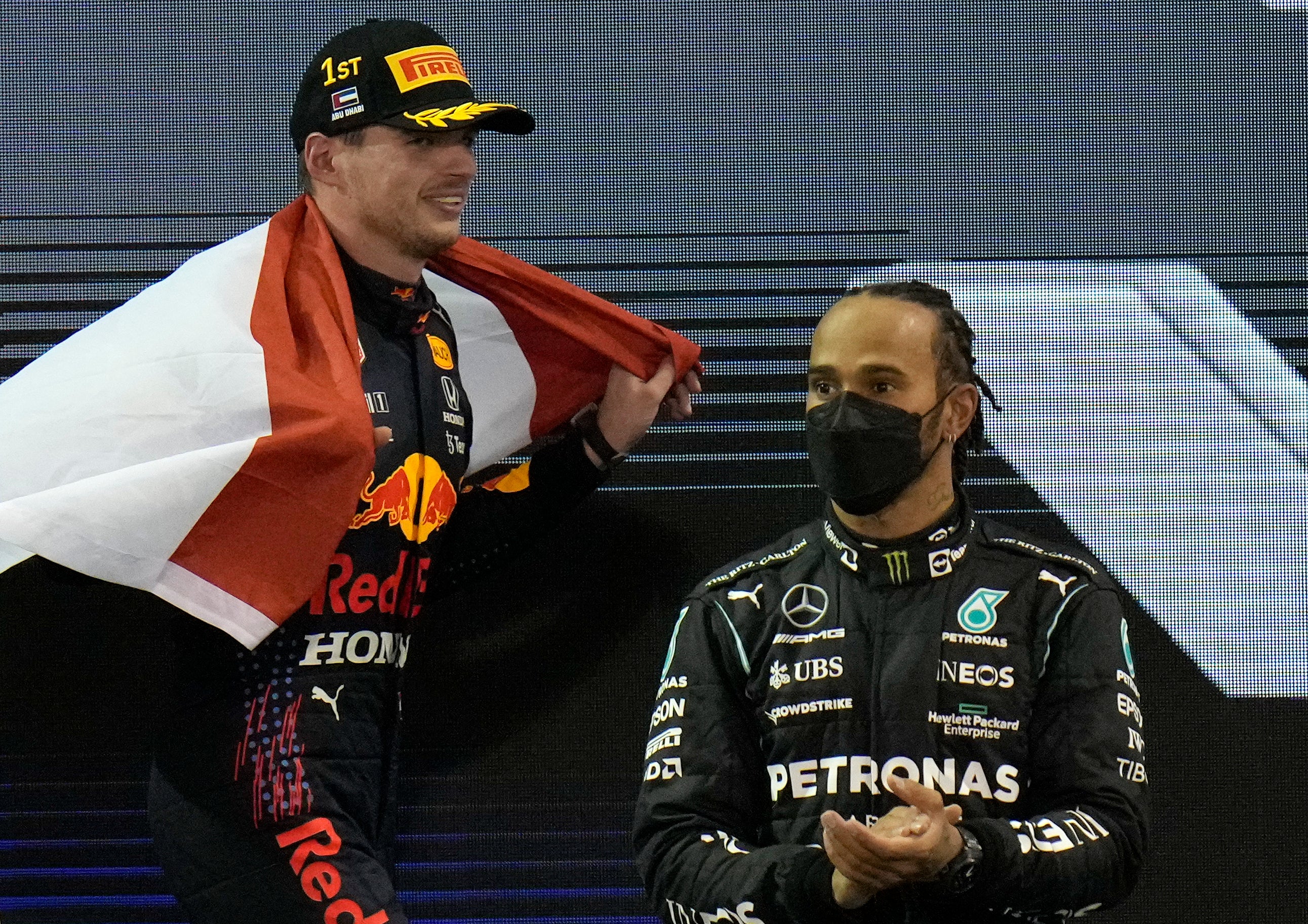 Verstappen and Hamilton battled all season long