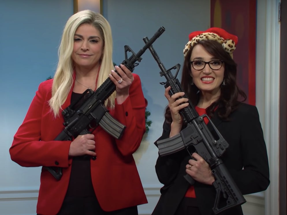 Lauren Boebert hits out at SNL skit mocking her and Marjorie Taylor Greene: ‘Die of irrelevance’
