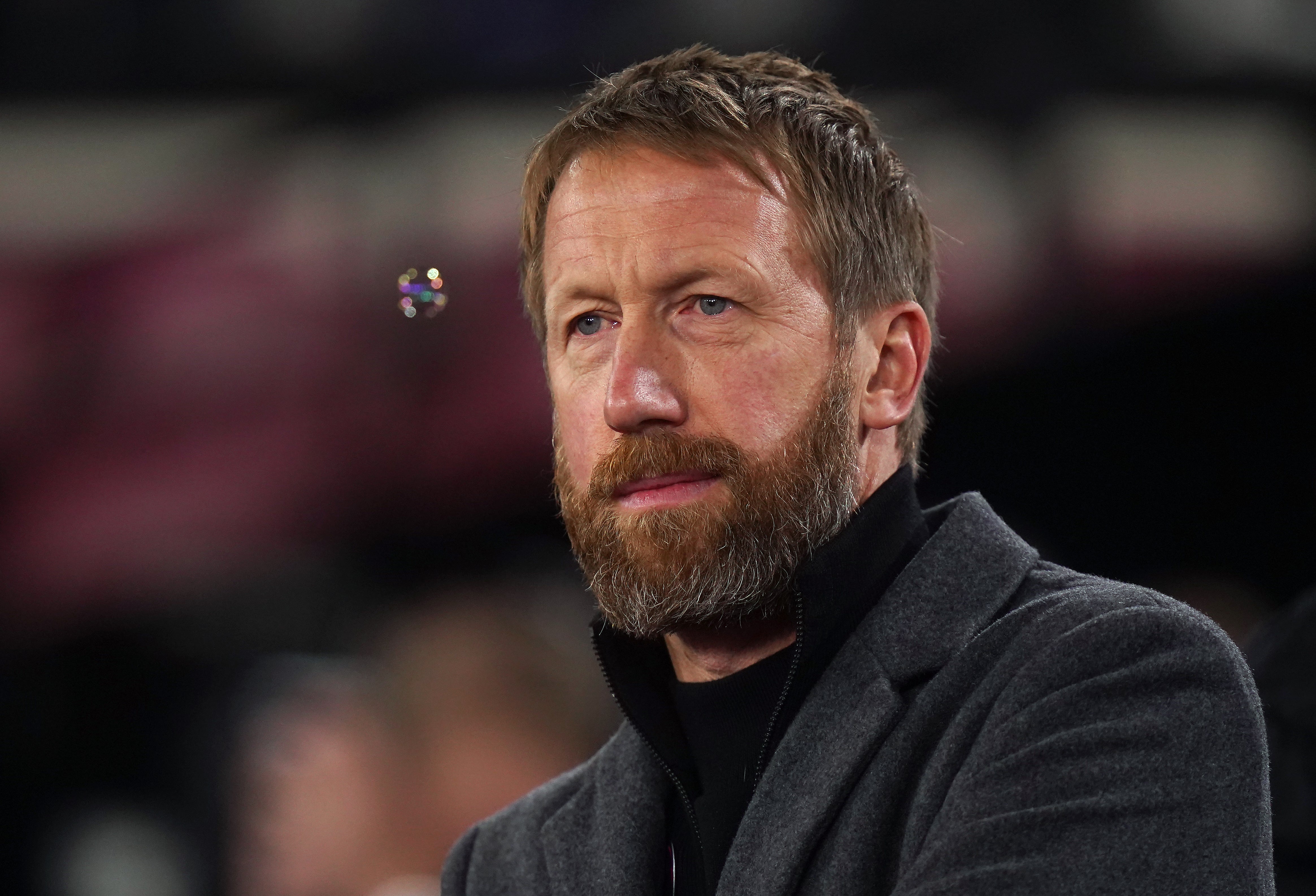 Graham Potter has confirmed “three or four” positive Covid cases at Brighton (Adam Davy/PA)