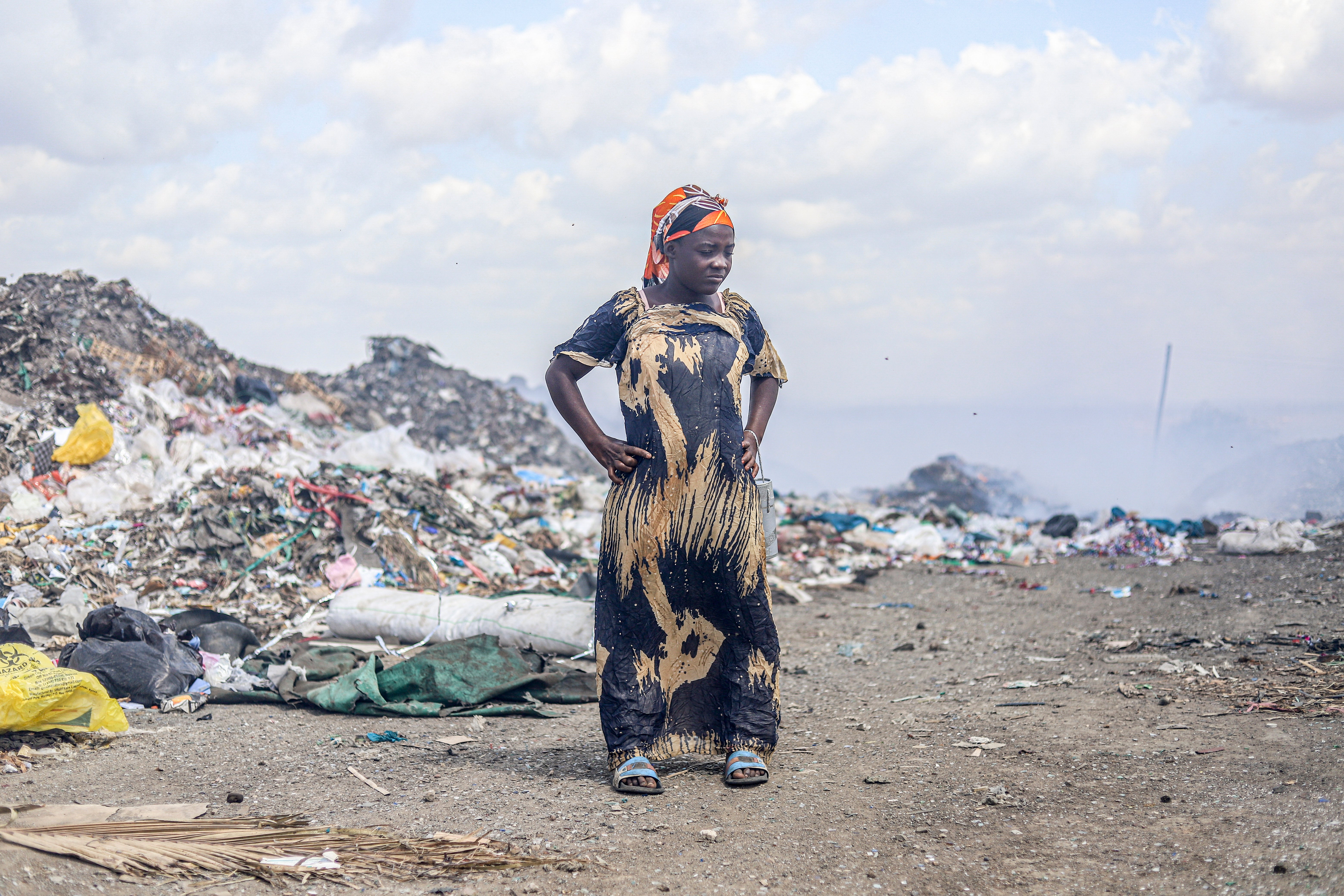 Dzame was only 13-years-old when she got pregnant and married