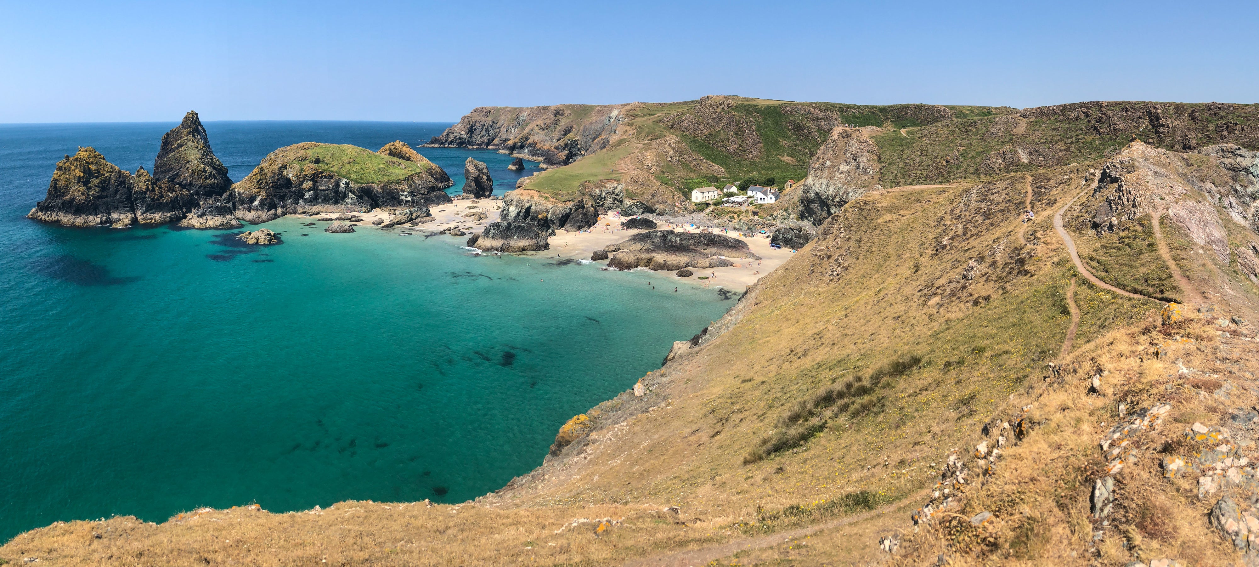 Josie and her parents were meeting family members on their holiday in the Lizard peninsula in Cornwall