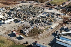 Kentucky tornado: Candle factory workers threatened with being fired if they fled approaching storm, report says