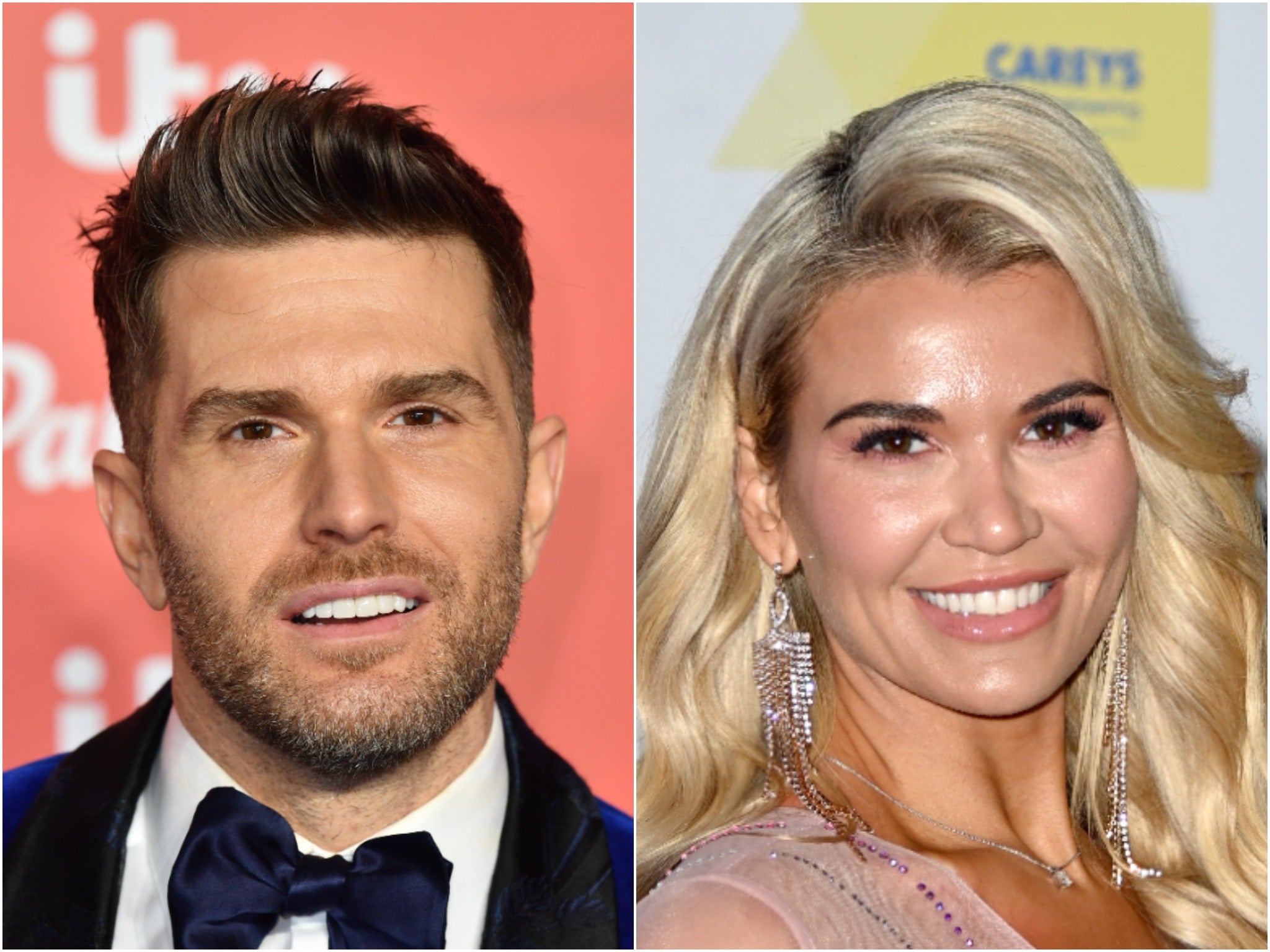 Joel Dommett and Christine McGuinness