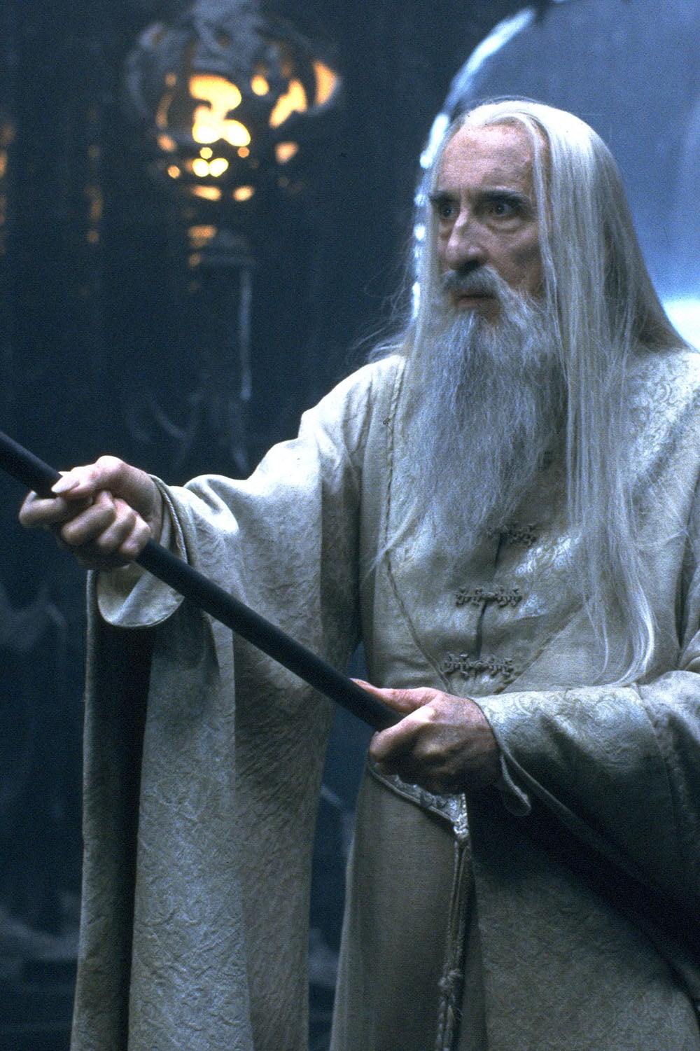 Christopher Lee in ‘The Fellowship of the Ring'