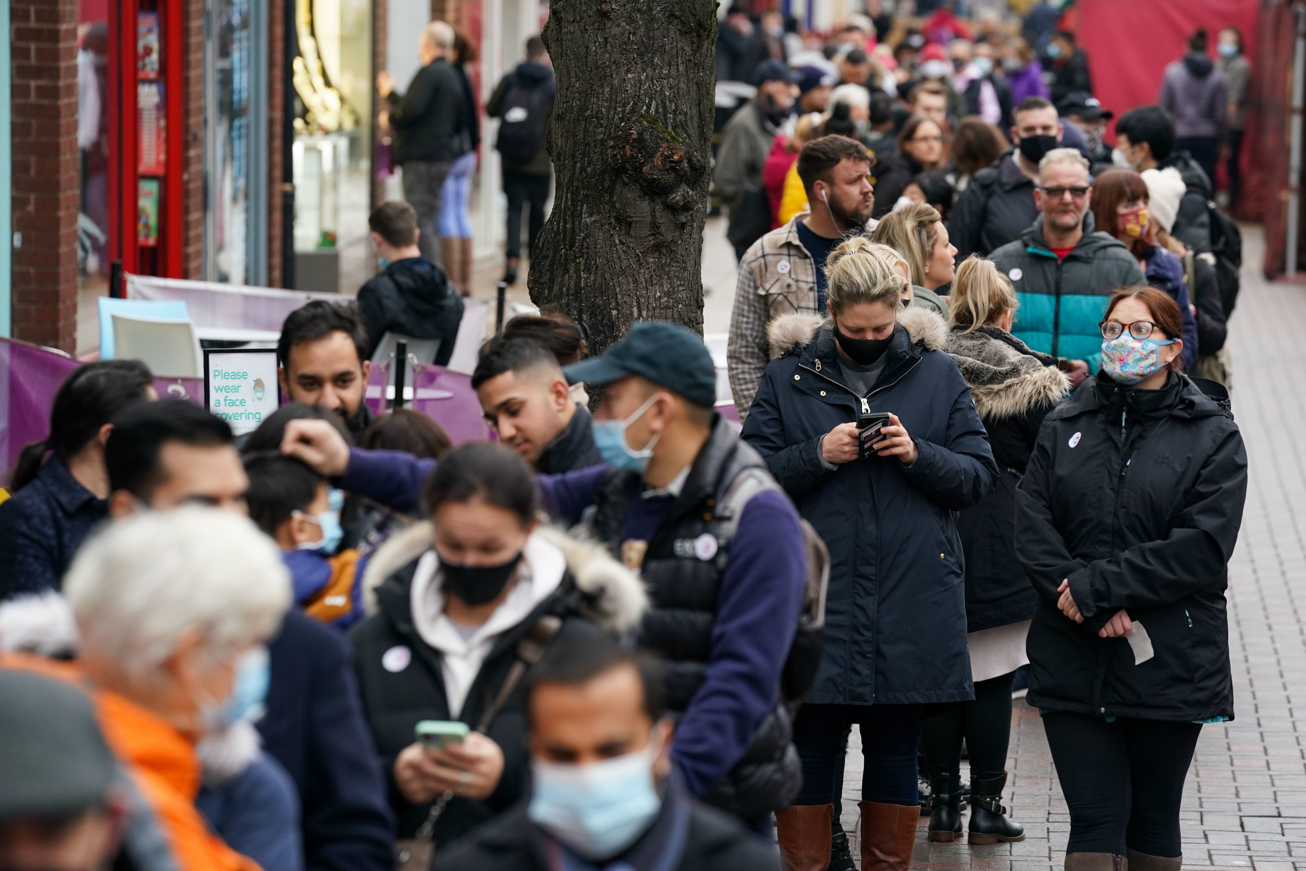 Different coronavirus rules have been introduced across the UK (Jacob King/PA)