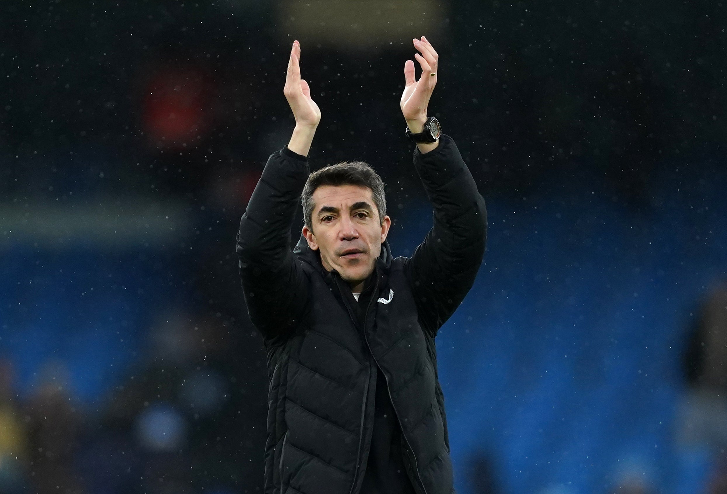 Bruno Lage said it would be a mistake to treat Wednesday’s trip to Brighton differently to other games (Martin Rickett/PA)