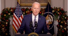 Joe Biden vows to ‘keep up the pressure’ on tackling gun violence on Sandy Hook shooting anniversary 