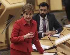 Scotland’s Covid response ‘curtailed’ by lack of cash, Sturgeon tells MSPs