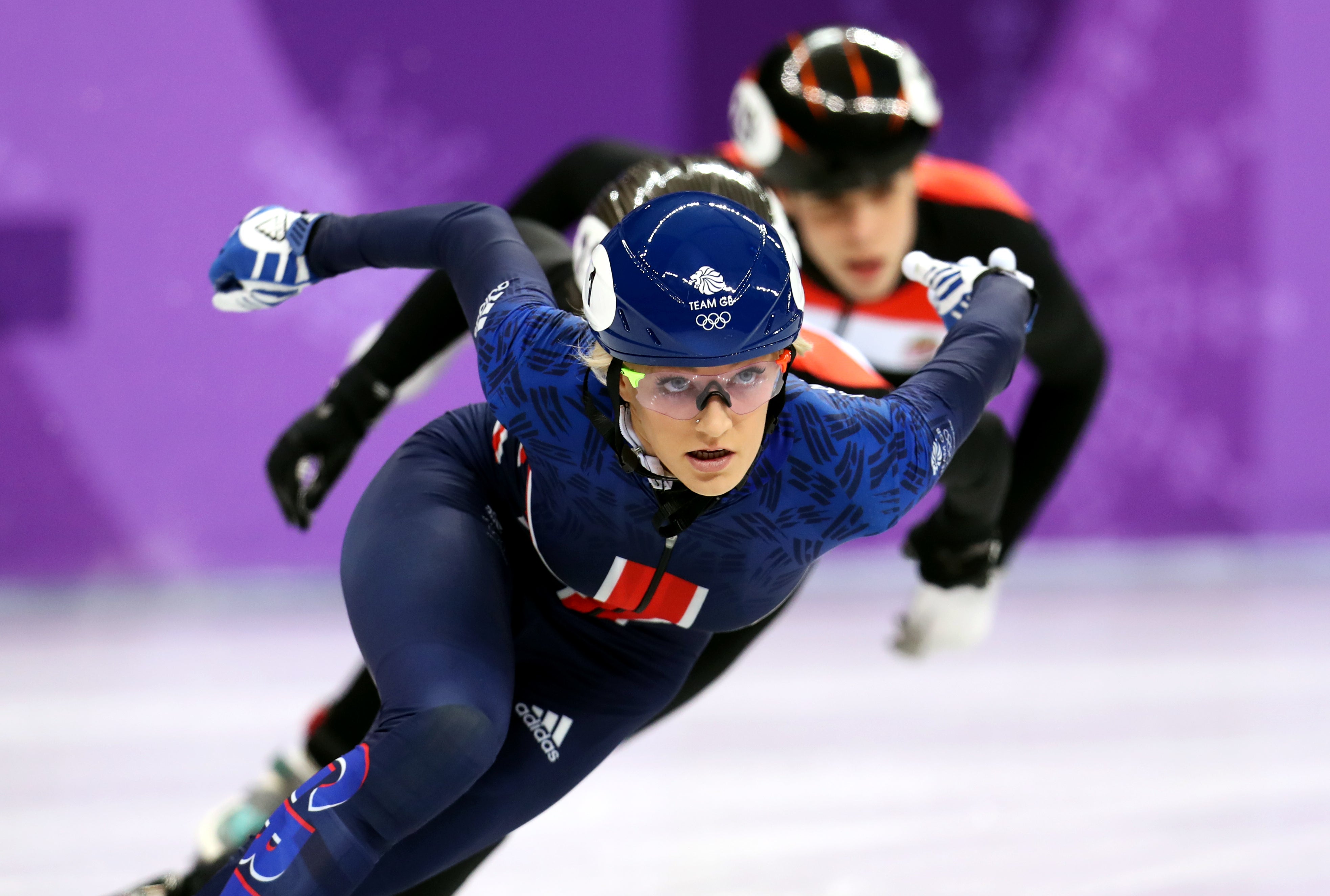 Elise Christie has announced her retirement from short-track (Mike Egerton/PA)