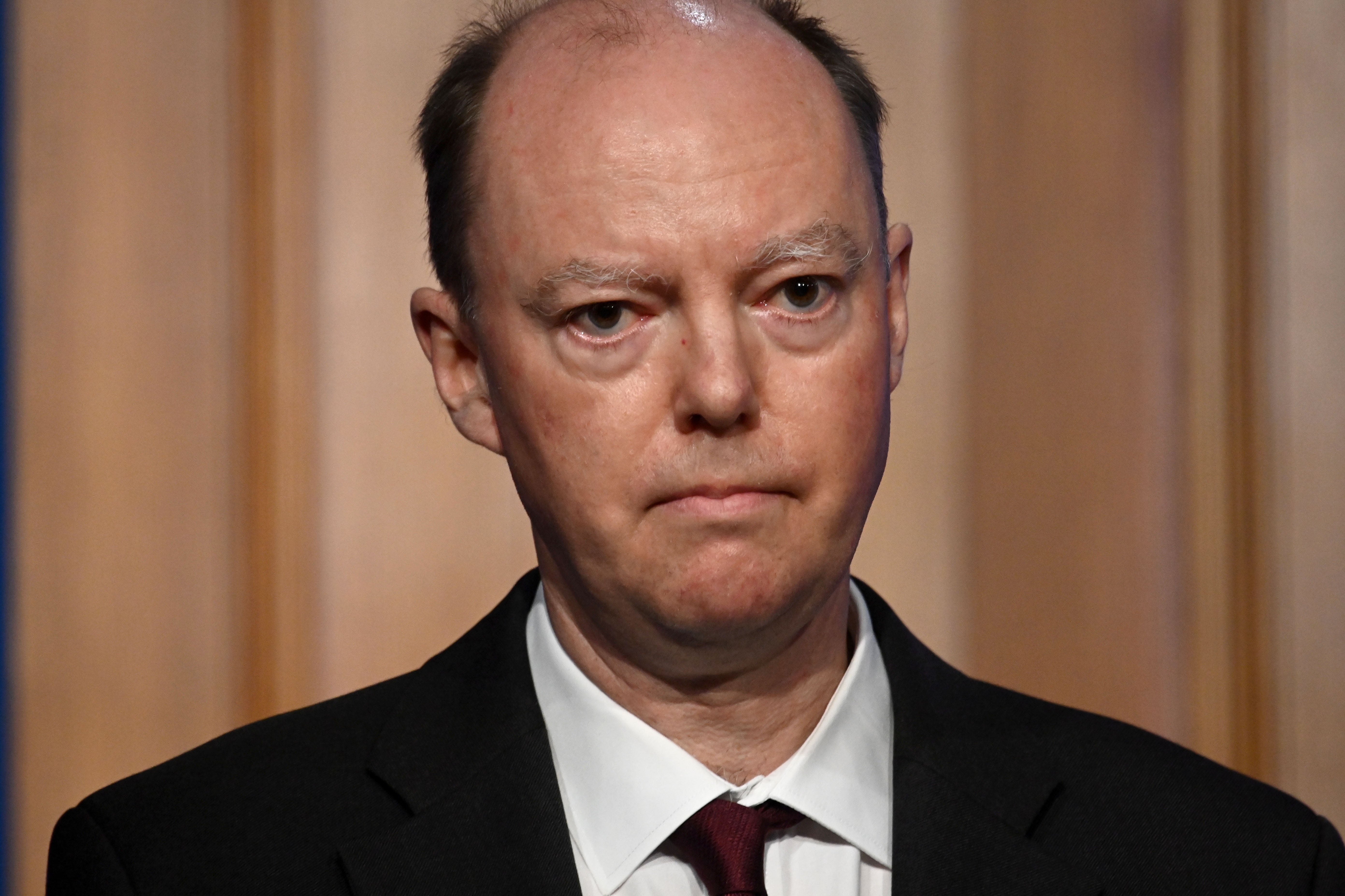 Chief Medical Officer for England Chris Whitty has urged all adults to get their booster dose of a coronavirus vaccine (Leon Neal/PA)