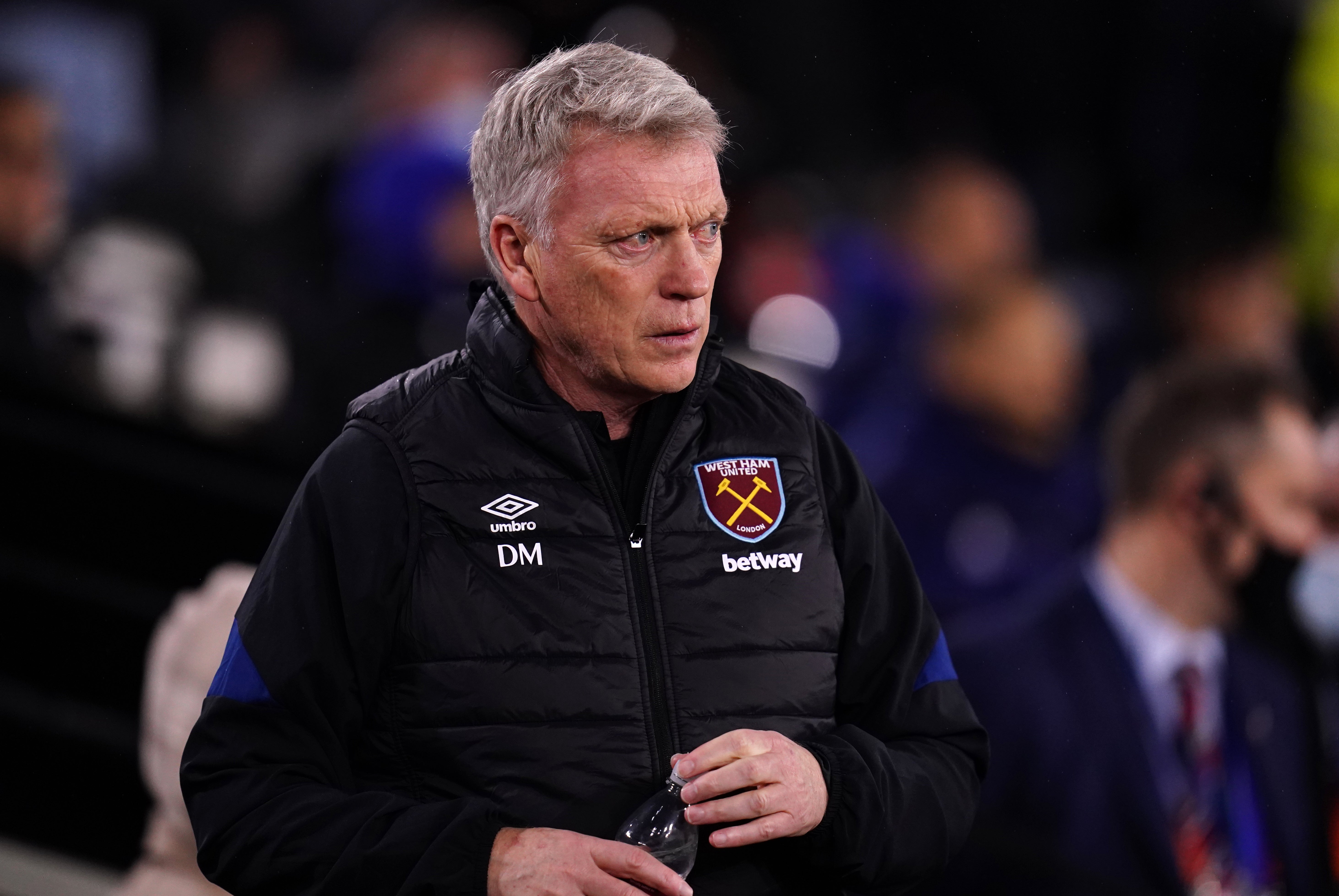 West Ham boss David Moyes will take charge of his 600th Premier League game on Wednesday (John Walton/PA)