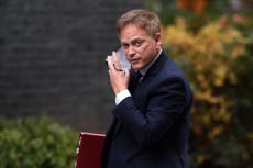 Parliament will be recalled over Christmas if any further Covid restrictions needed, Shapps says