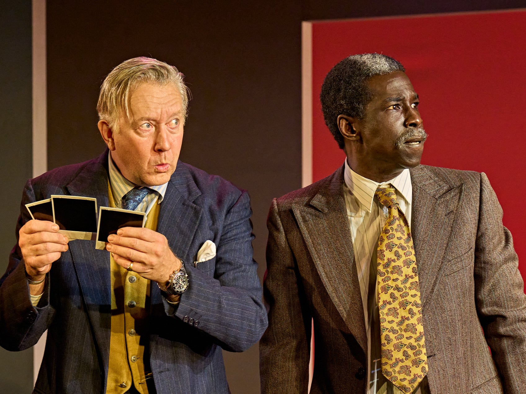 Jasper Britton and Abdul Salis in ‘Habeus Corpus’