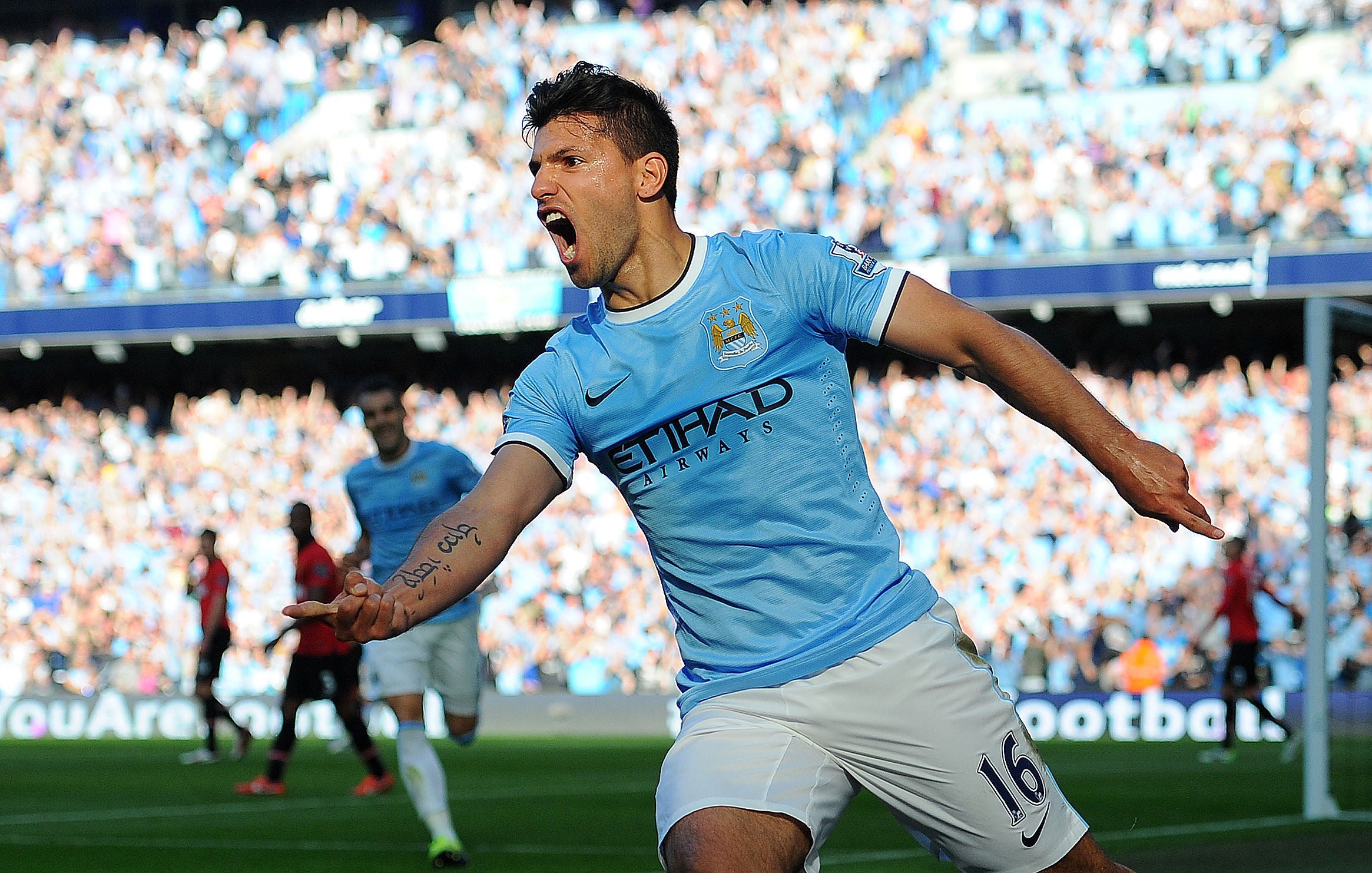 Sergio Aguero scored 260 goals for Manchester City (Martin Rickett/PA)