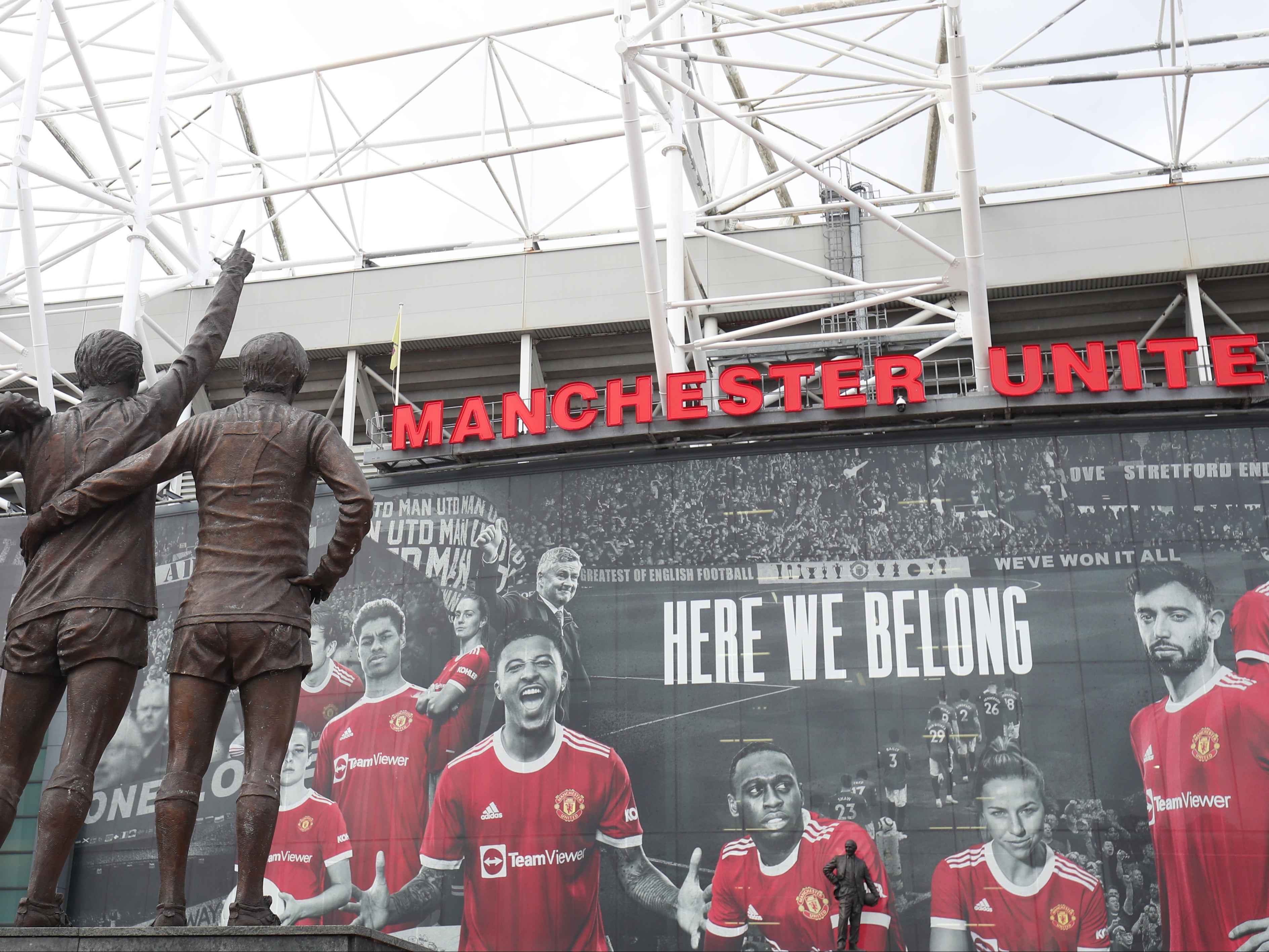 Manchester United’s home ground Old Trafford