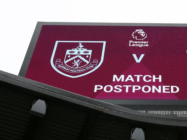 <p>Burnley’s game on Saturday is the latest to be postponed </p>