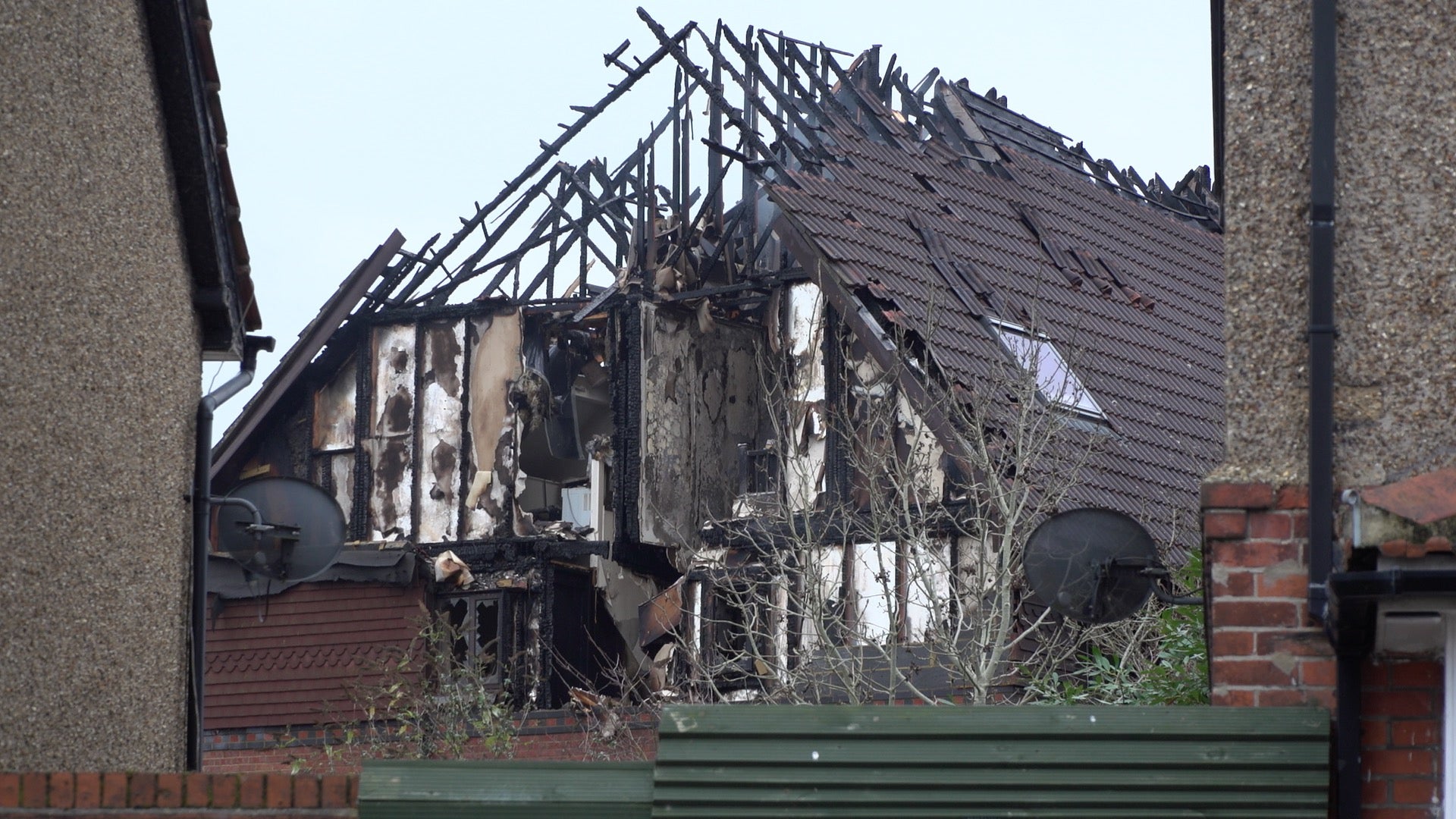 Damage to the property in Reading