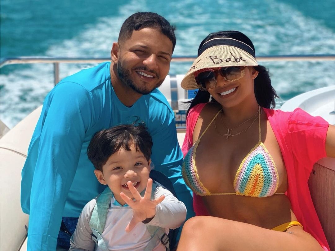 Flow La Movie, his partner Debbie Von Marie Jimenez Garcia and their son Jayden Hernandez were among nine victims of the private plane crash off Miami