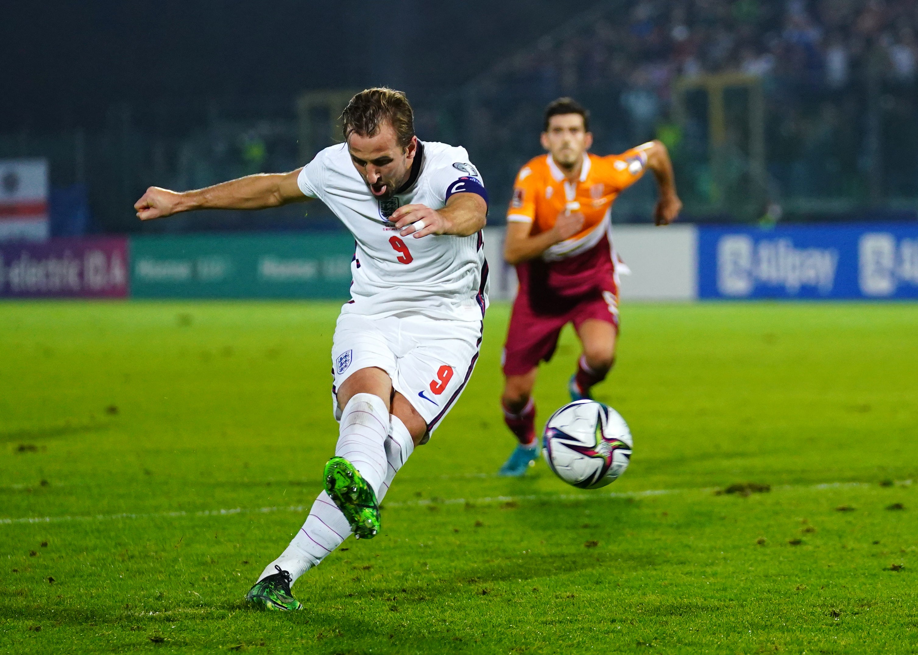 Harry Kane swelled his and England’s goal tally (Nick Potts/PA)