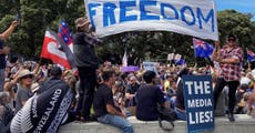 Thousands march in New Zealand to protest against Covid vaccine mandates and lockdowns