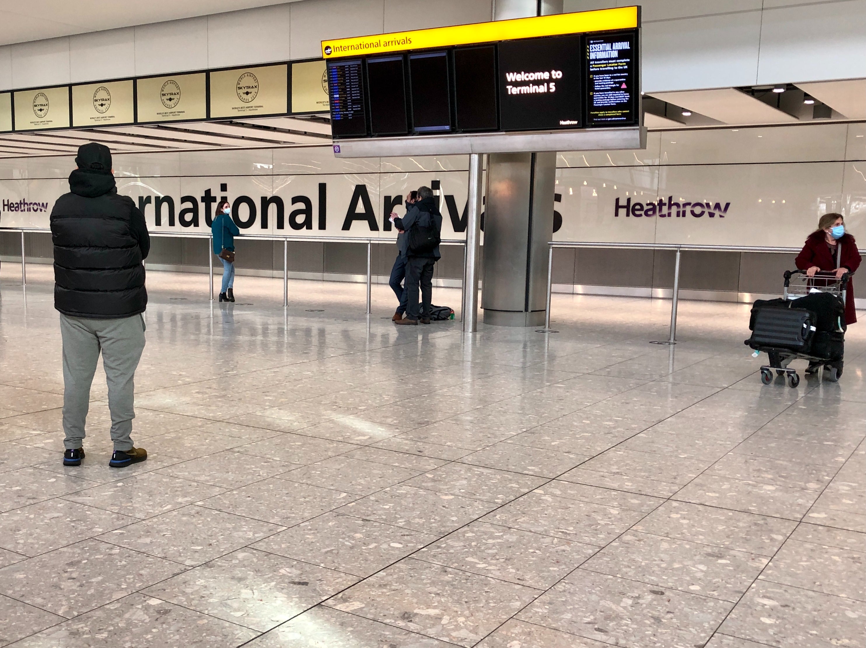 Empty quarter: Heathrow airport handled fewer passengers in 2021 than in 2020