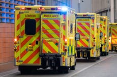 Ambulance service may be ‘engulfed’ by Omicron crisis as hundreds of staff off sick