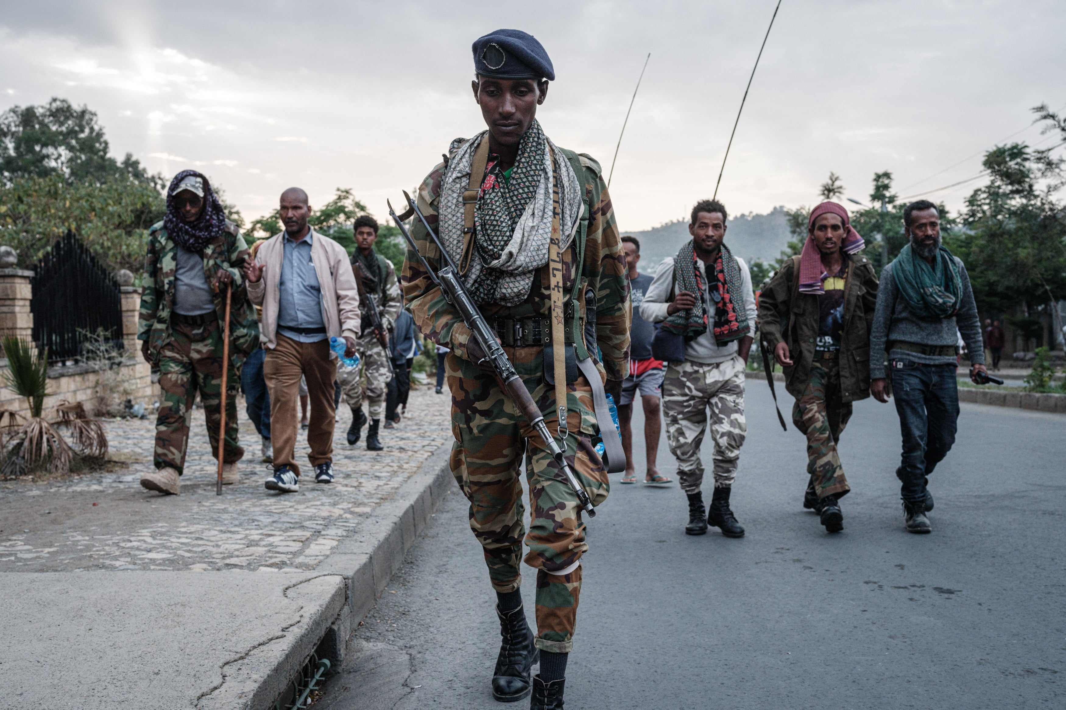 Tigray People’s Liberation Front fighters in June 2021