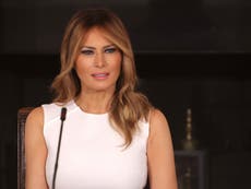 ‘Grift of the week’: Melania Trump criticised for launching NFT venture, starting with painting of her eyes