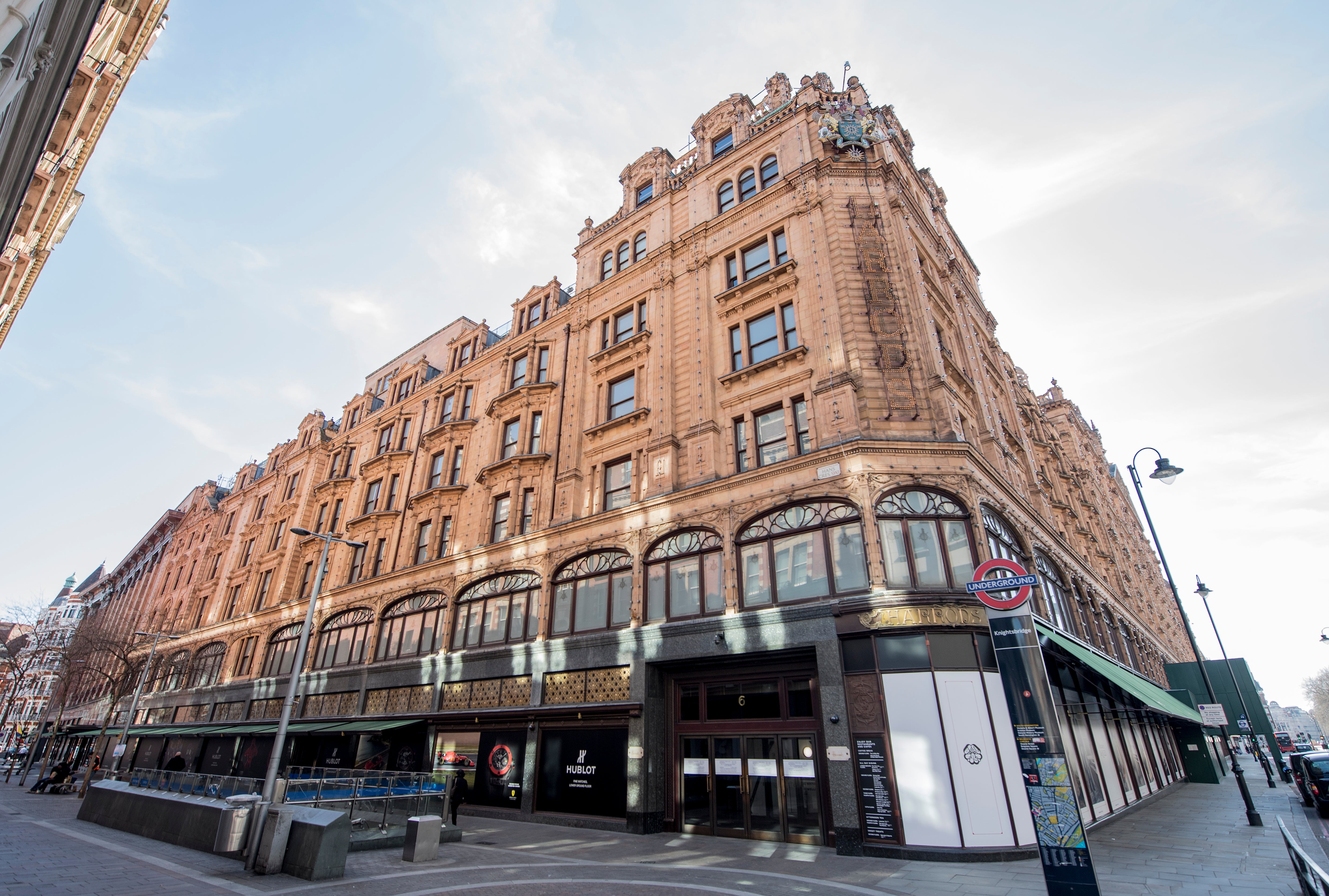 Harrods is launching its sale on Friday December 17 (Ian West/PA)