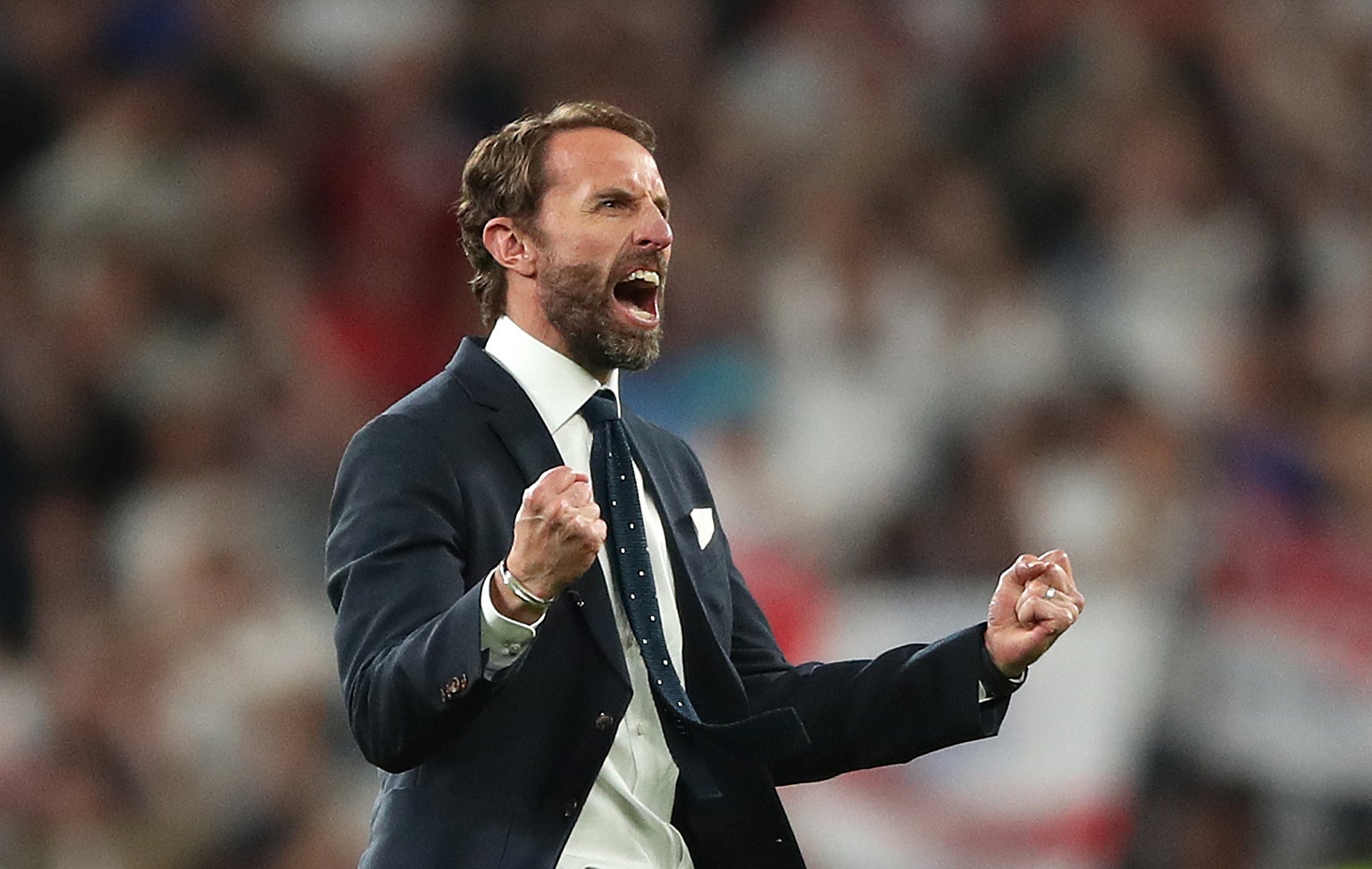 England manager Gareth Southgate is relishing home and away encounters with Germany and Italy before next year’s World Cup finals in Qatar (Nick Potts/PA)