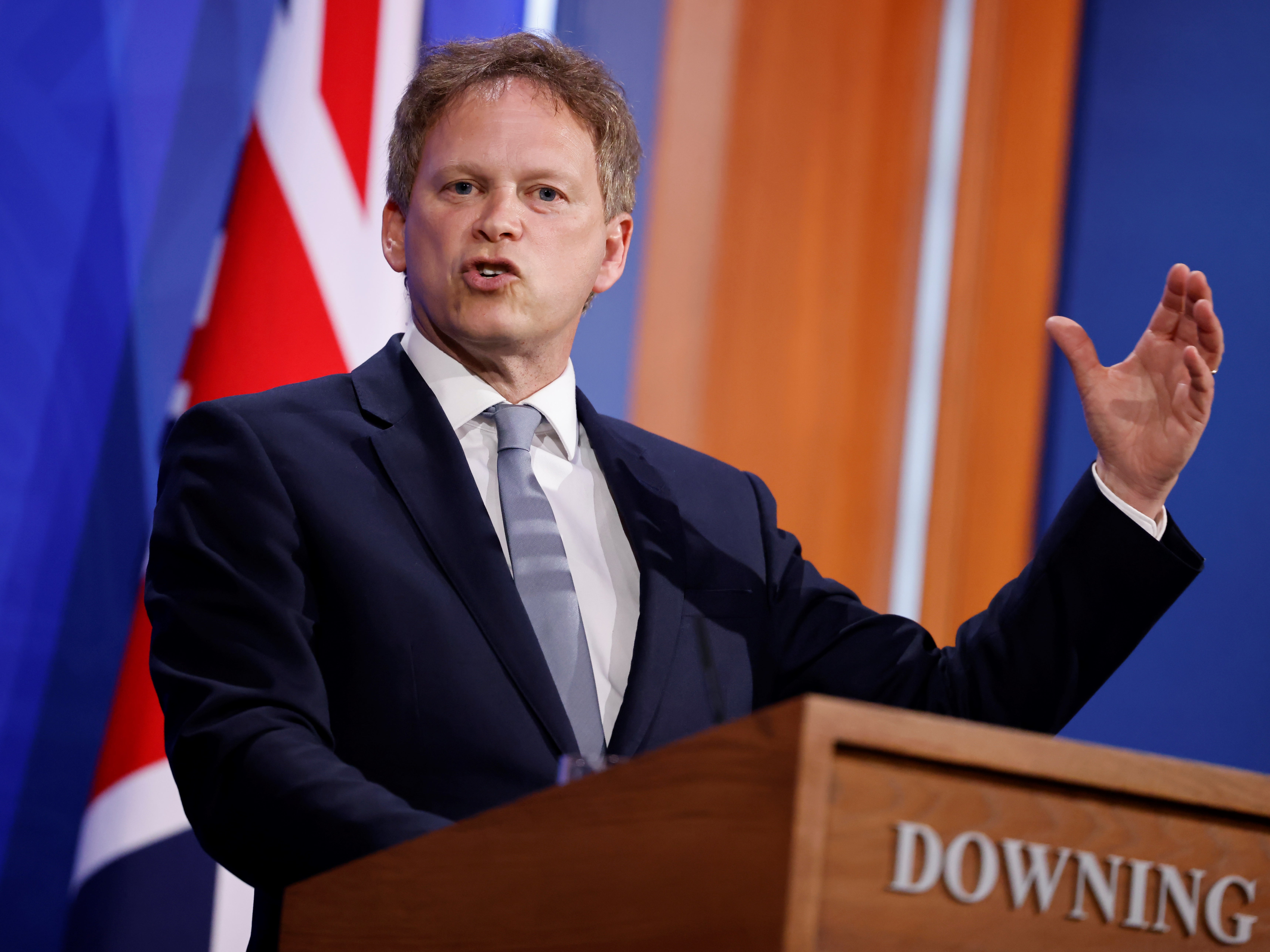 Transport secretary Grant Shapps