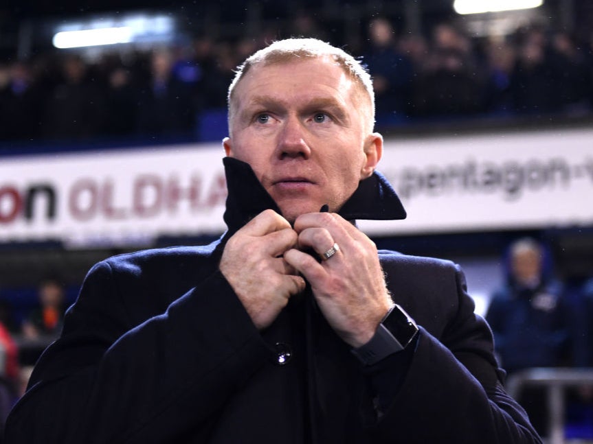 Paul Scholes’ short-lived tenure epitomised the chaos at Oldham