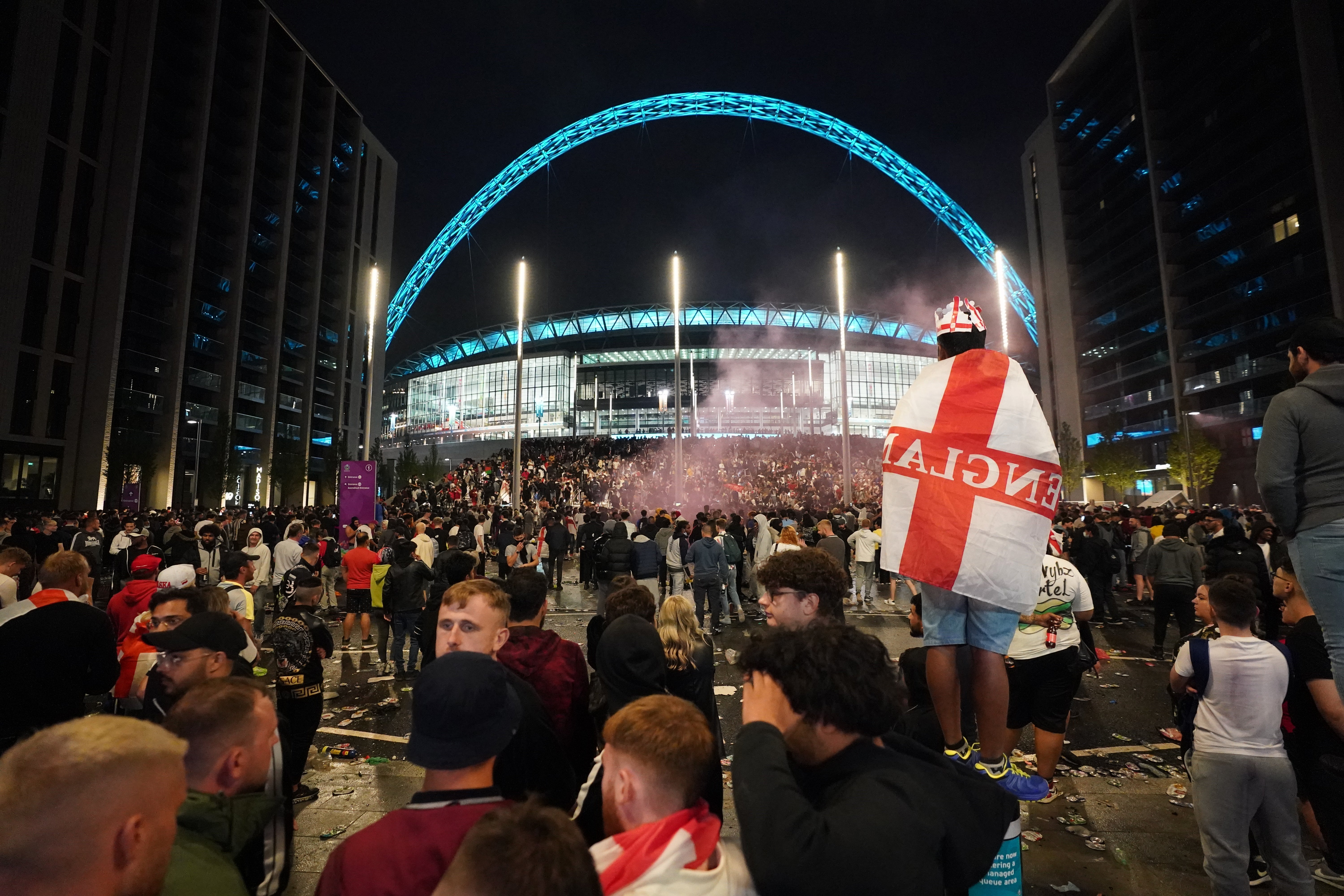 England’s reunion with Italy will be behind closed doors (Zac Goodwin/PA)