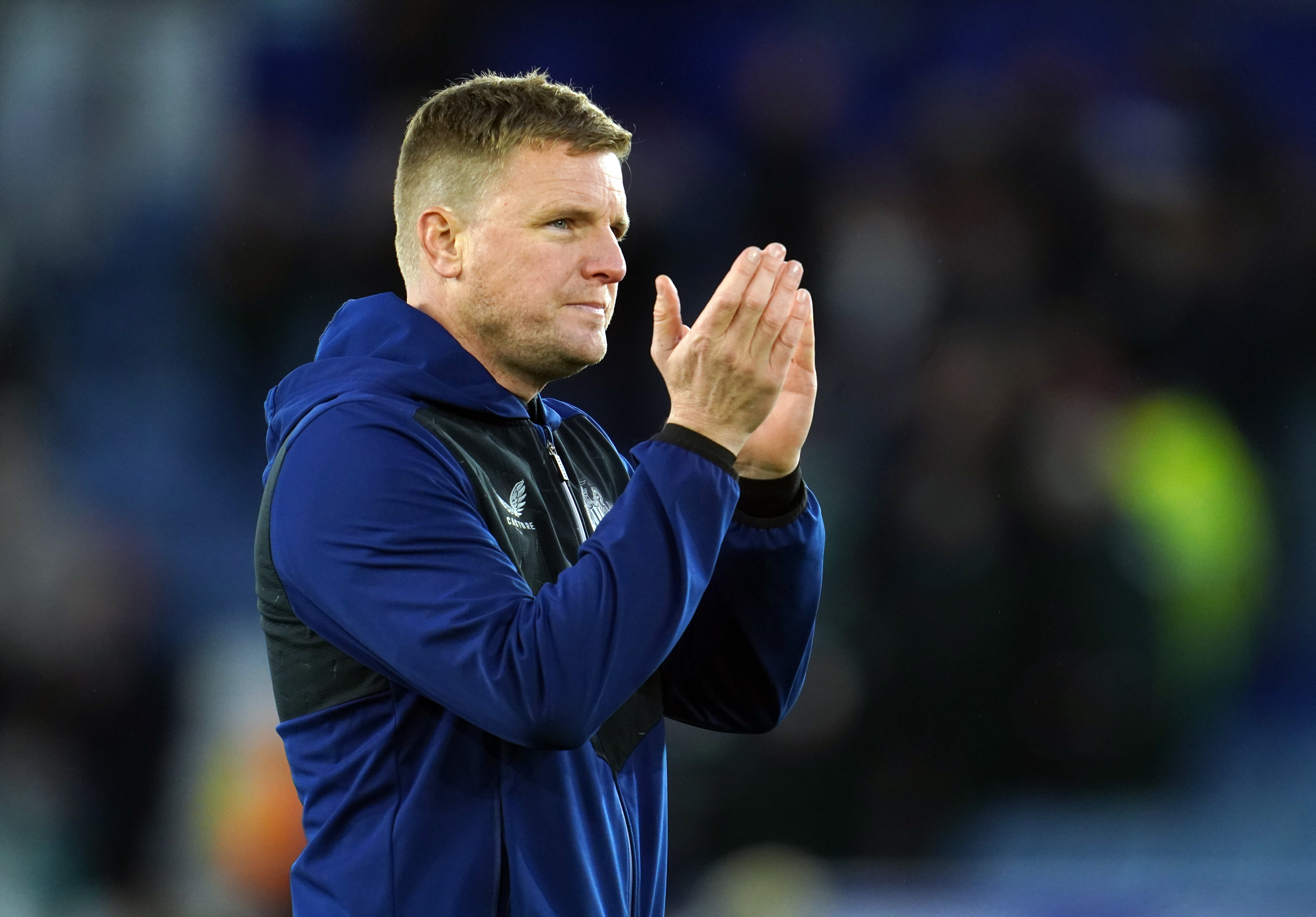 Newcastle manager Eddie Howe believes the Premier League’s integrity is being threatened because of the number of matches being postponed (Nick Potts/PA)