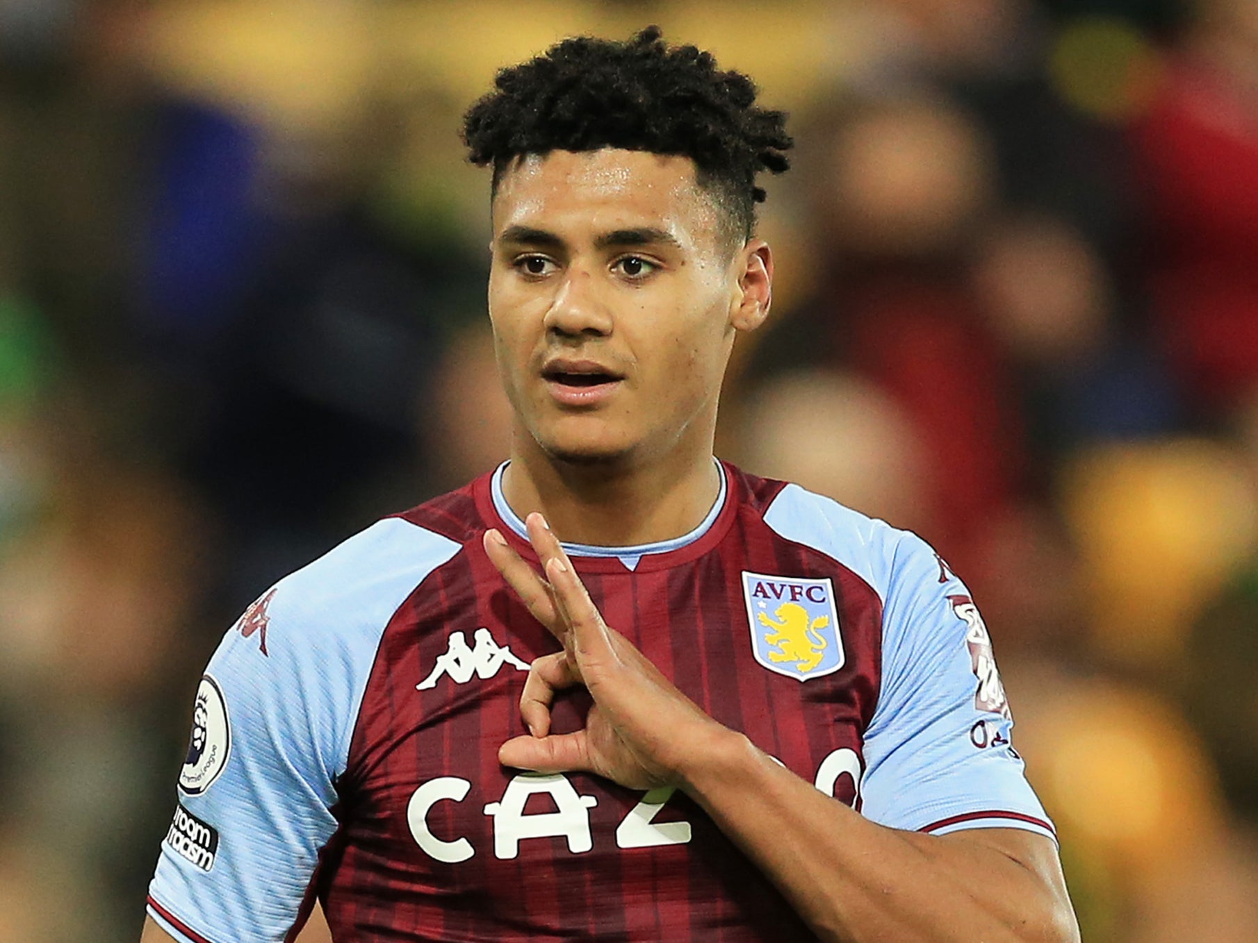 Aston Villa striker Ollie Watkins