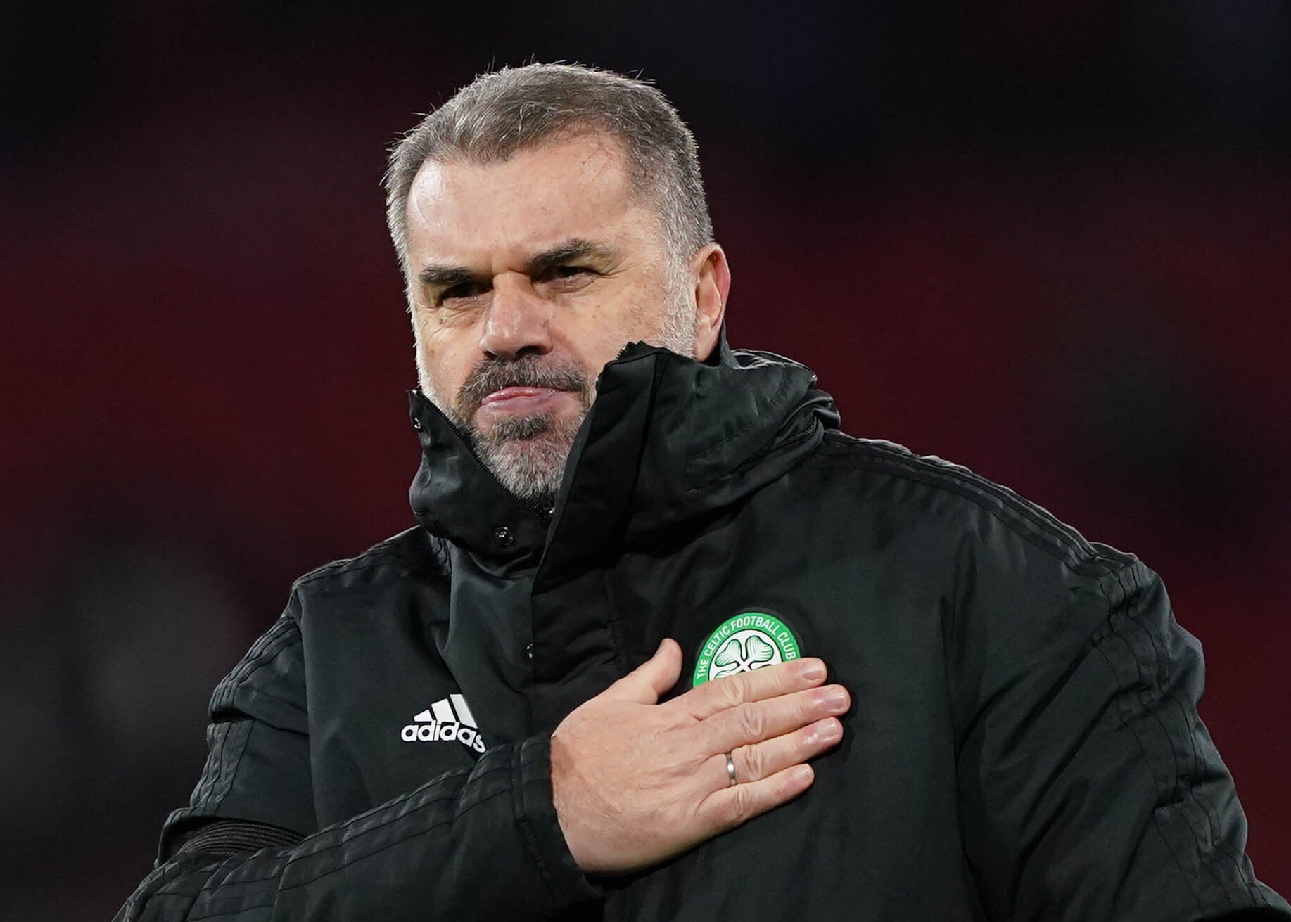 Ange Postecoglou is looking forward to his first cup final with Celtic (Andrew Milligan/PA)