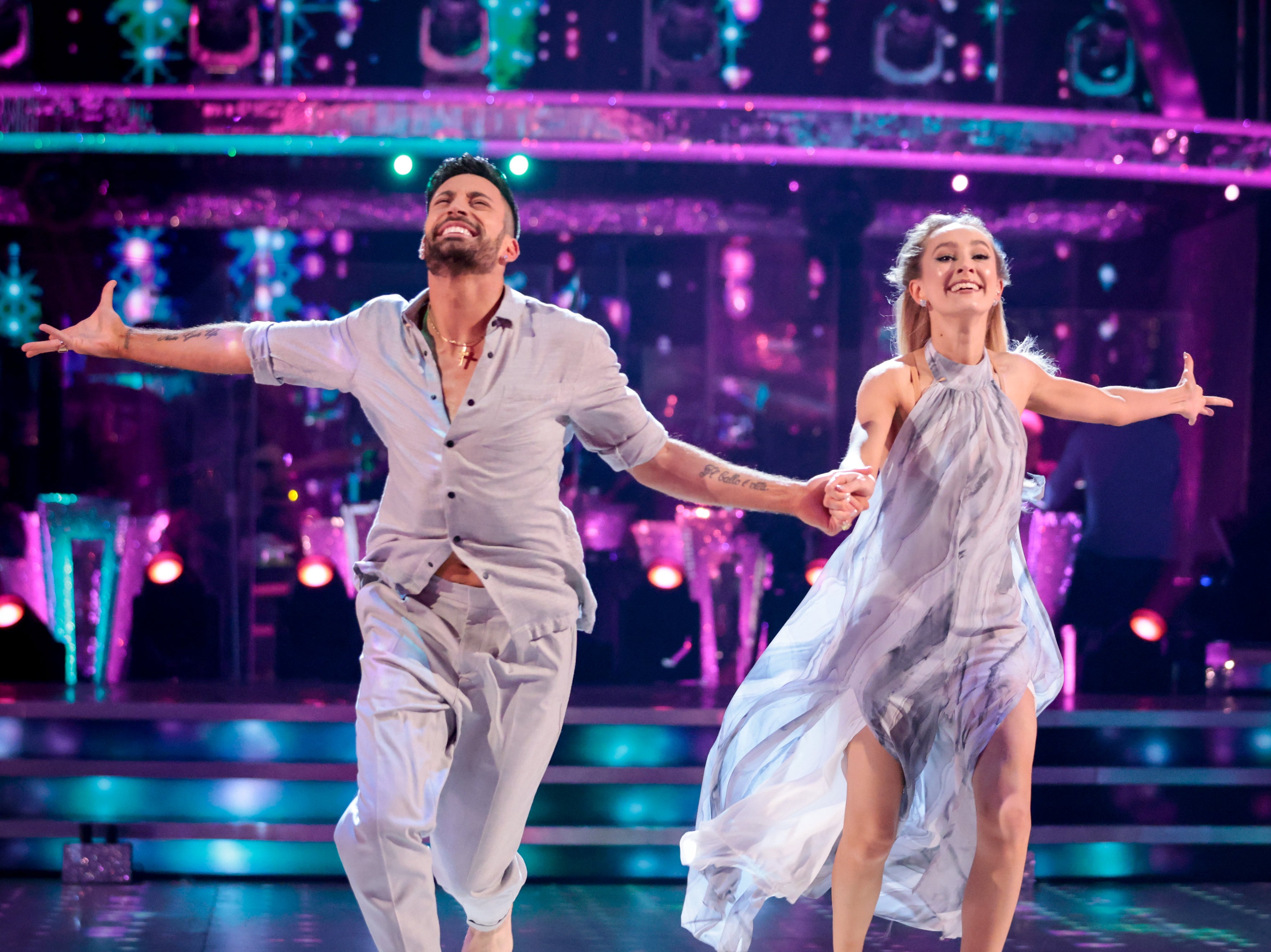 Rose and Giovanni on ‘Strictly'