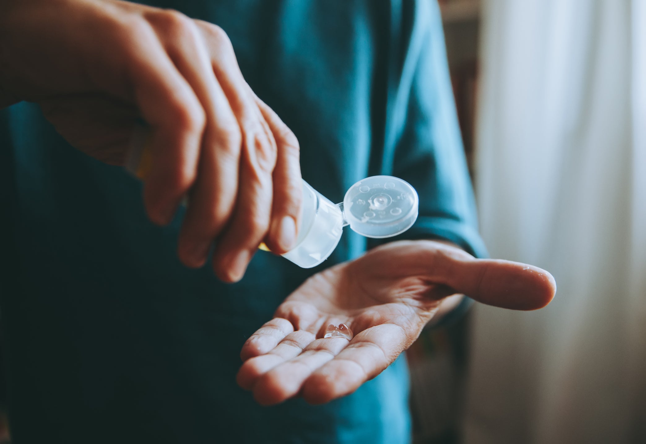 If soap and water isn’t available, use a hand sanitiser with at least 60 per cent alcohol