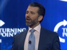 Trump Jr claims China laughing at US military for promoting transgender pilots