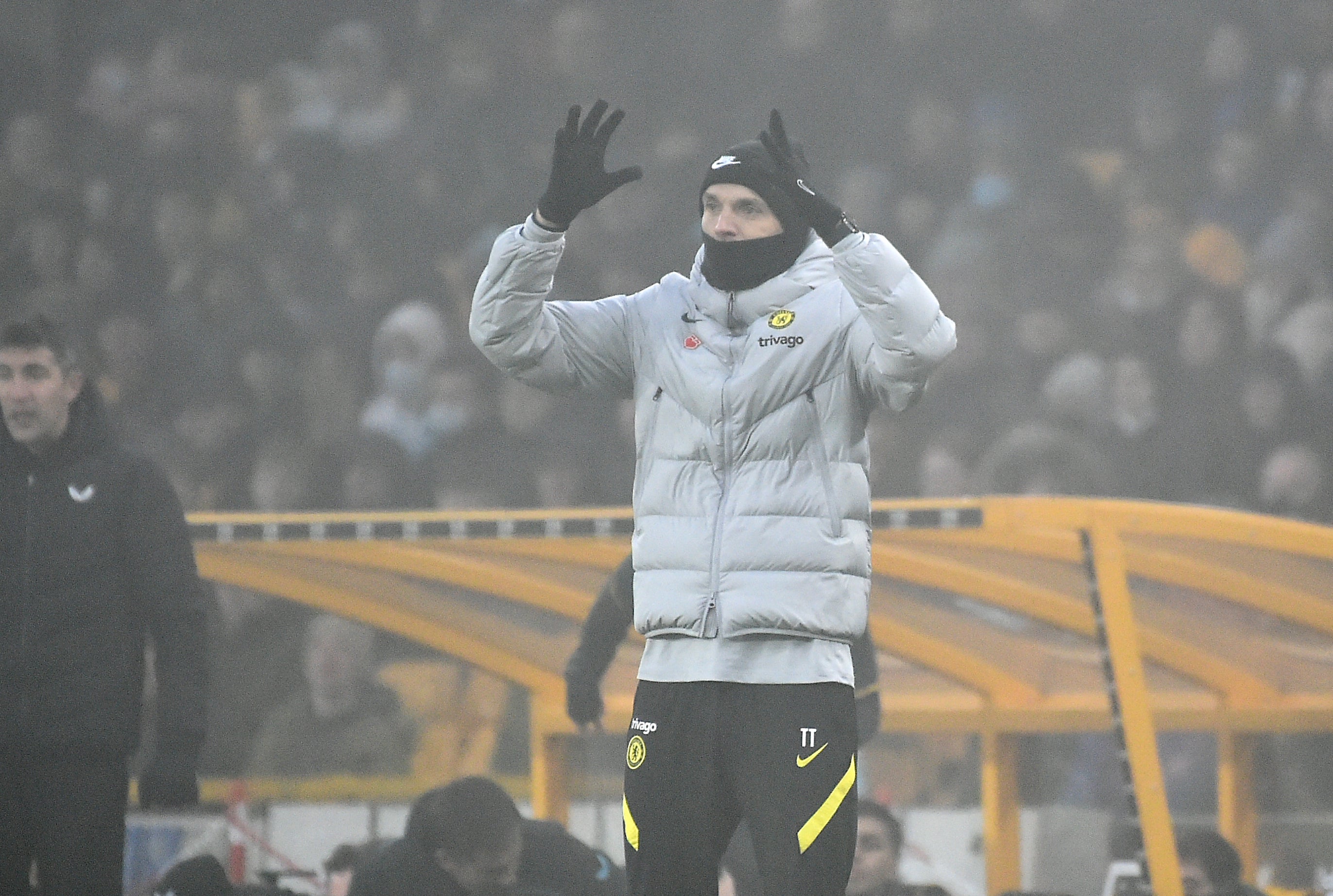 Thomas Tuchel was left frustrated by Chelsea’s game at Molineux going ahead (Rui Vieira/AP/PA)