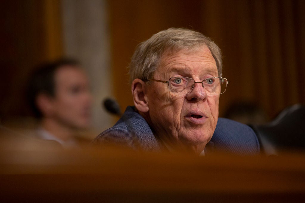 Former Sen Johnny Isakson