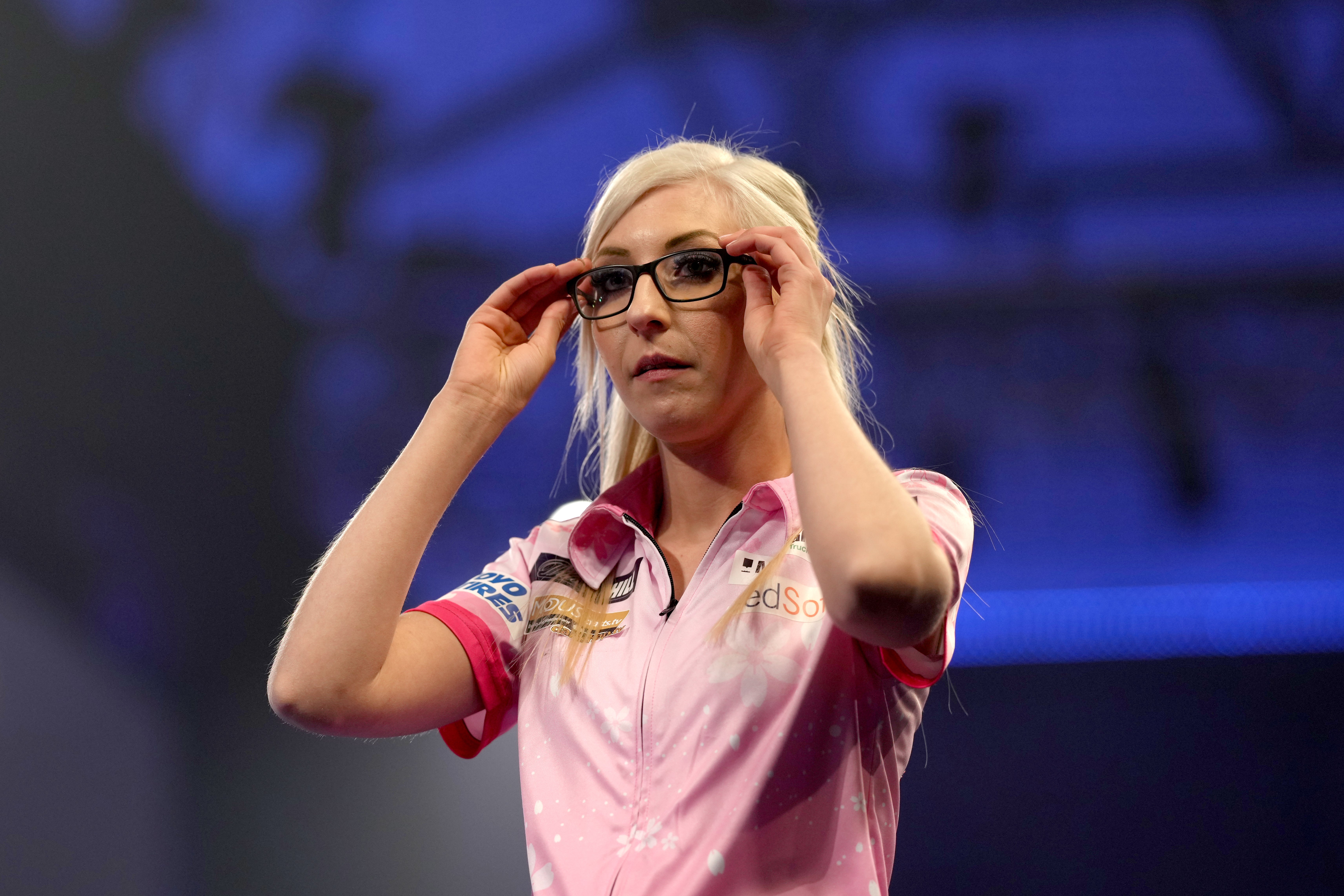 Fallon Sherrock came up short against veteran Steve Beaton (John Walton/PA)