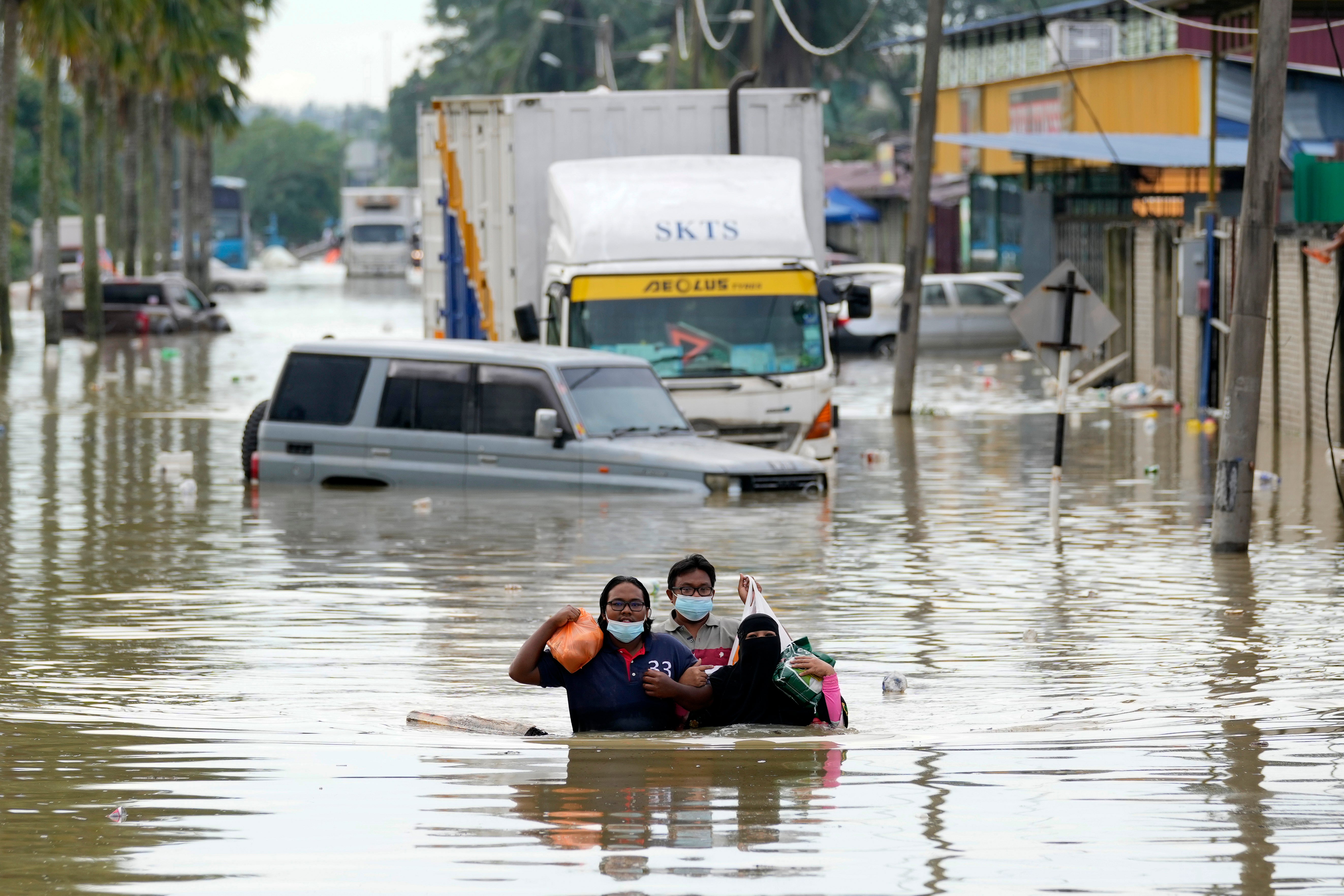 APTOPIX Malaysia Floods