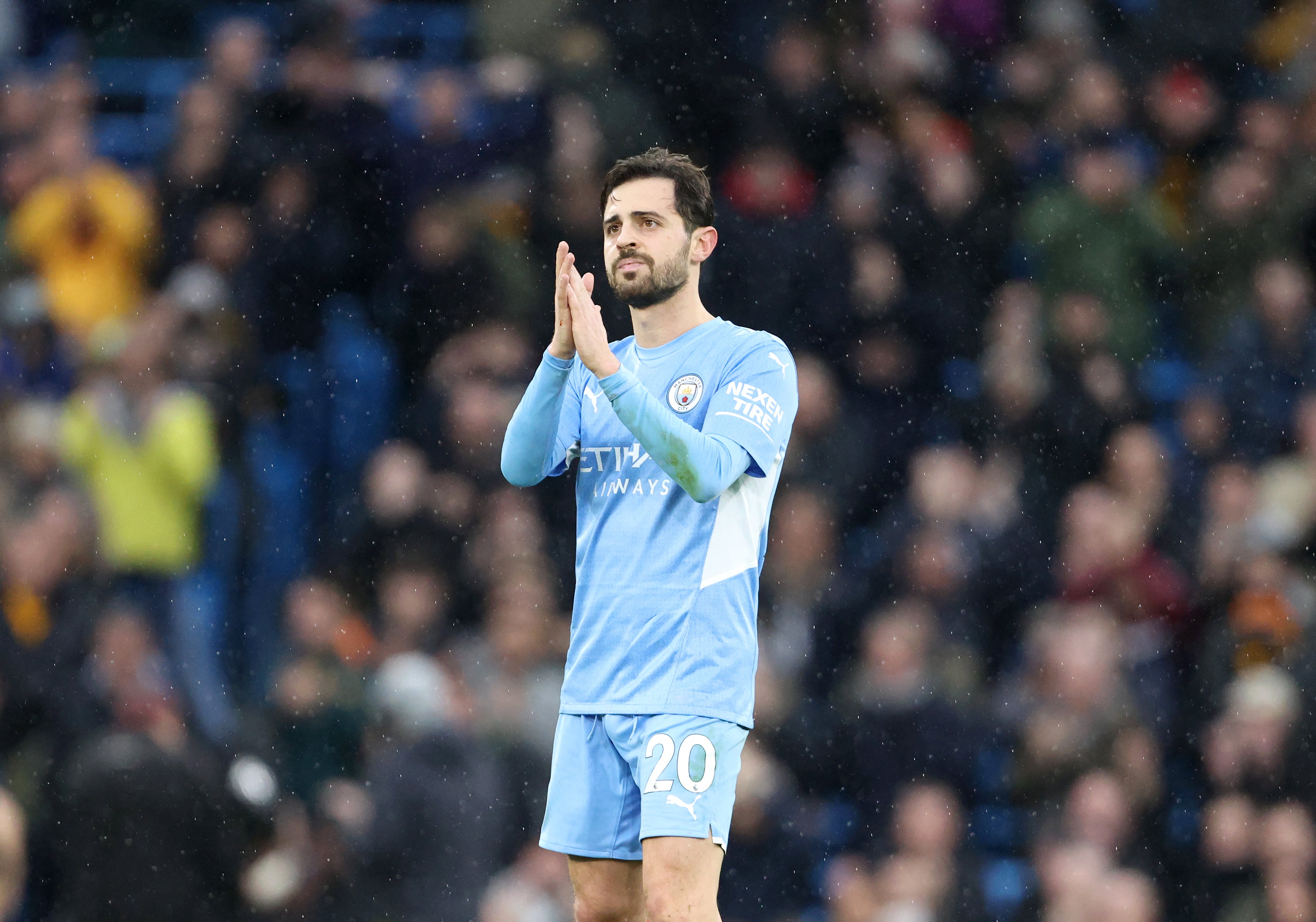 Manchester City’s Bernardo Silva could get a new deal (Richard Sellers/PA)