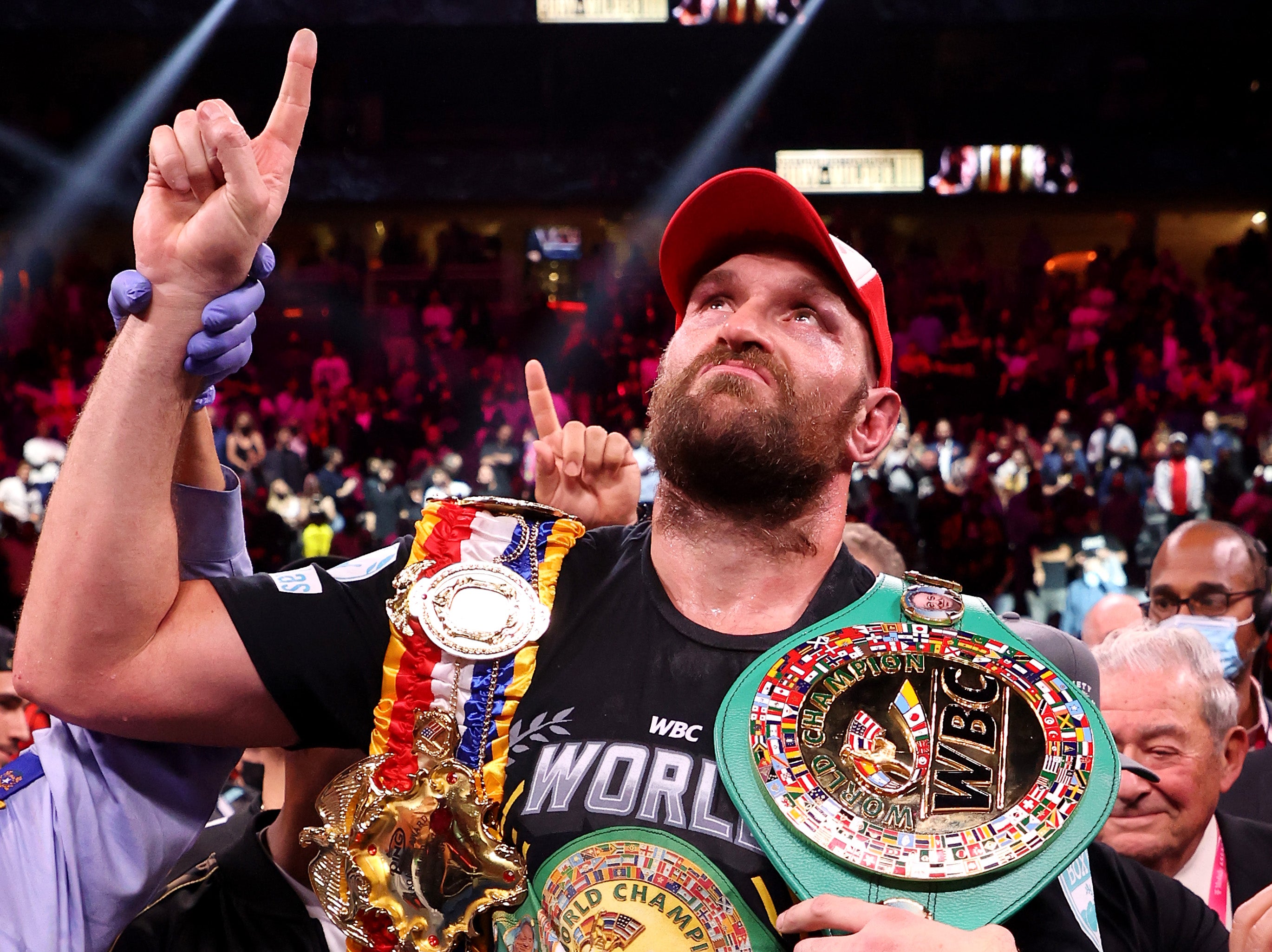 Undefeated WBC heavyweight champion Tyson Fury