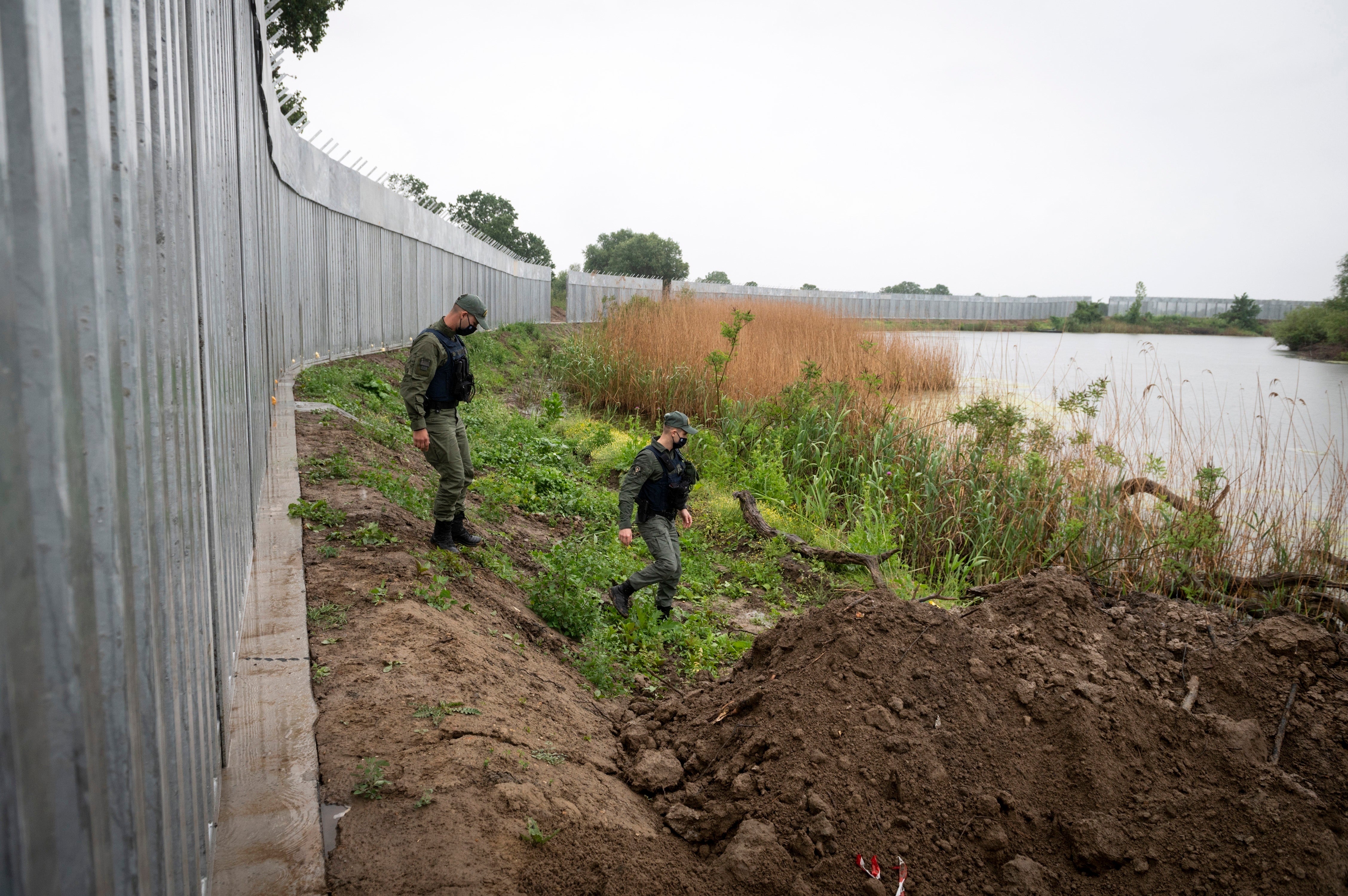 Migration Greece Border Wall