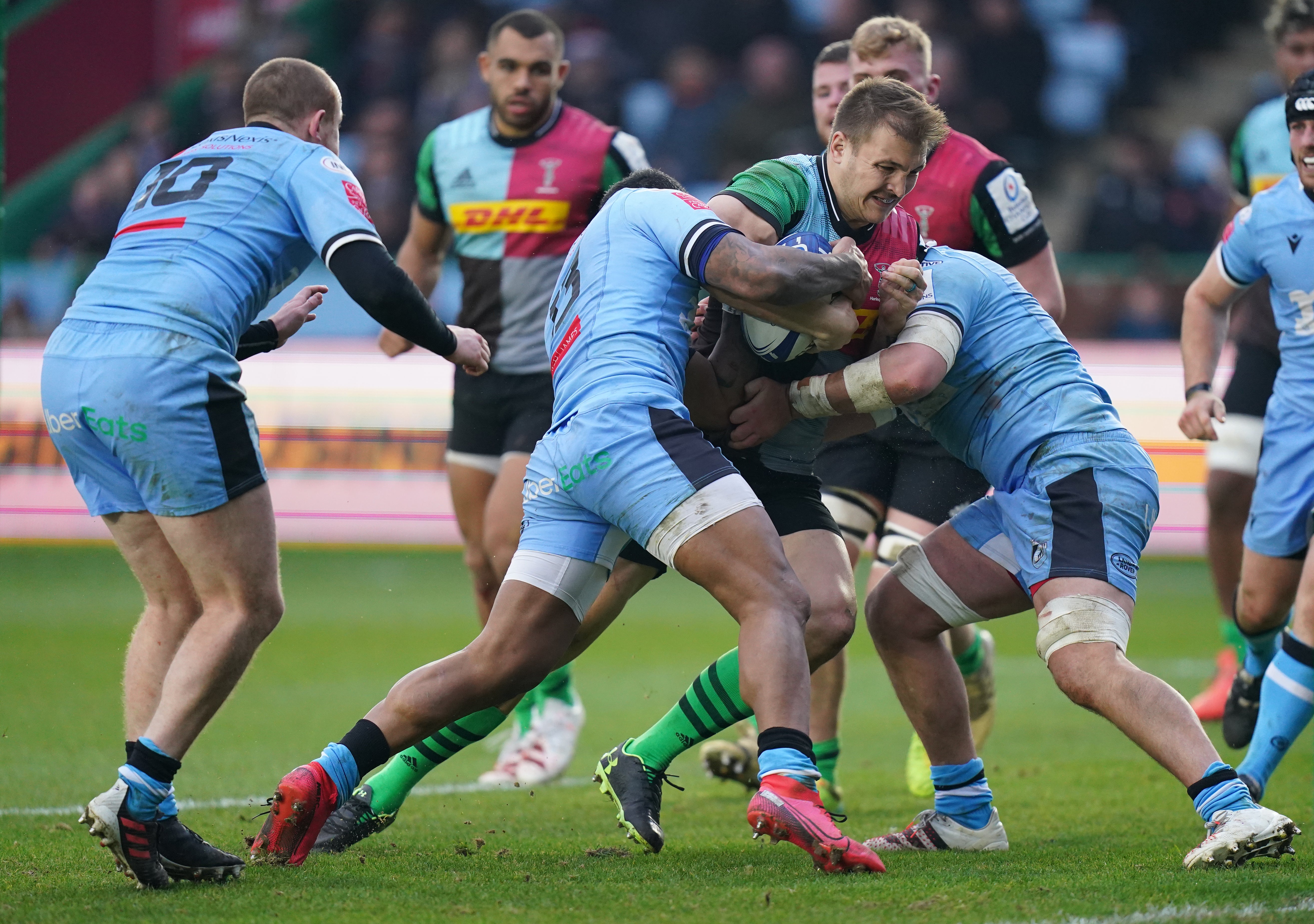 Cardiff’s Boxing Day clash with Scarlets will have to be played behind closed doors (Adam Davy/PA)