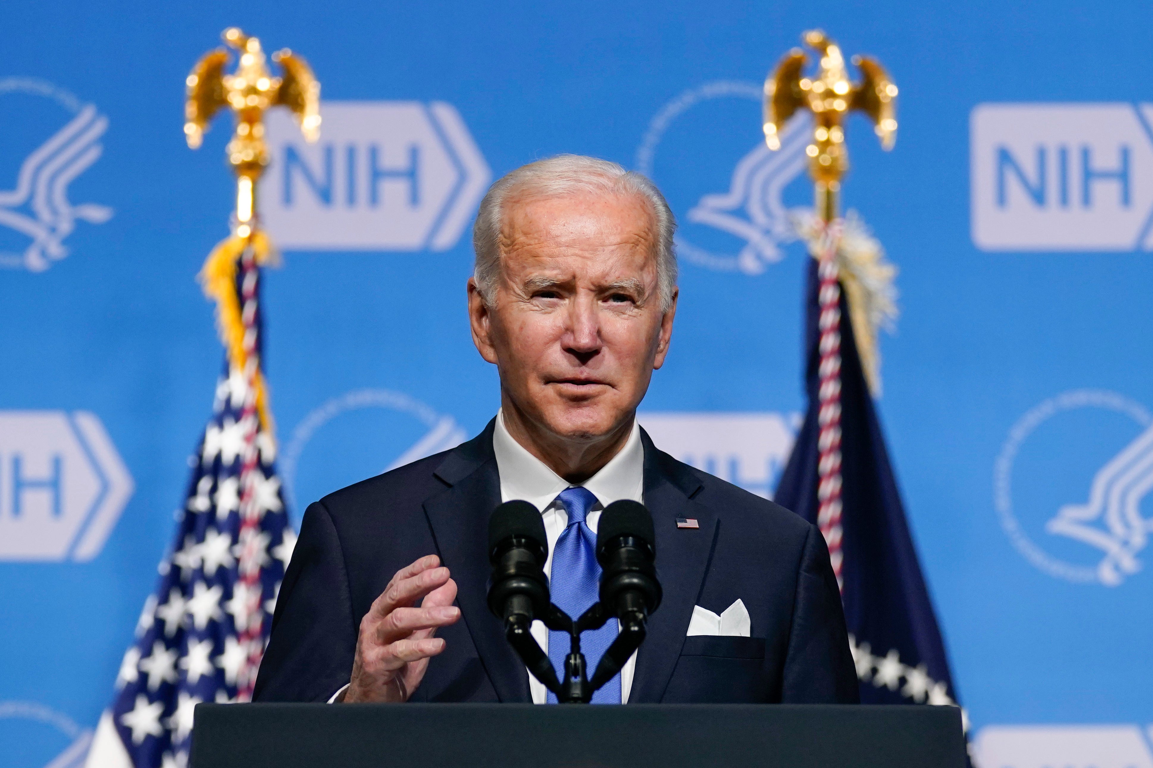 Virus Outbreak Biden